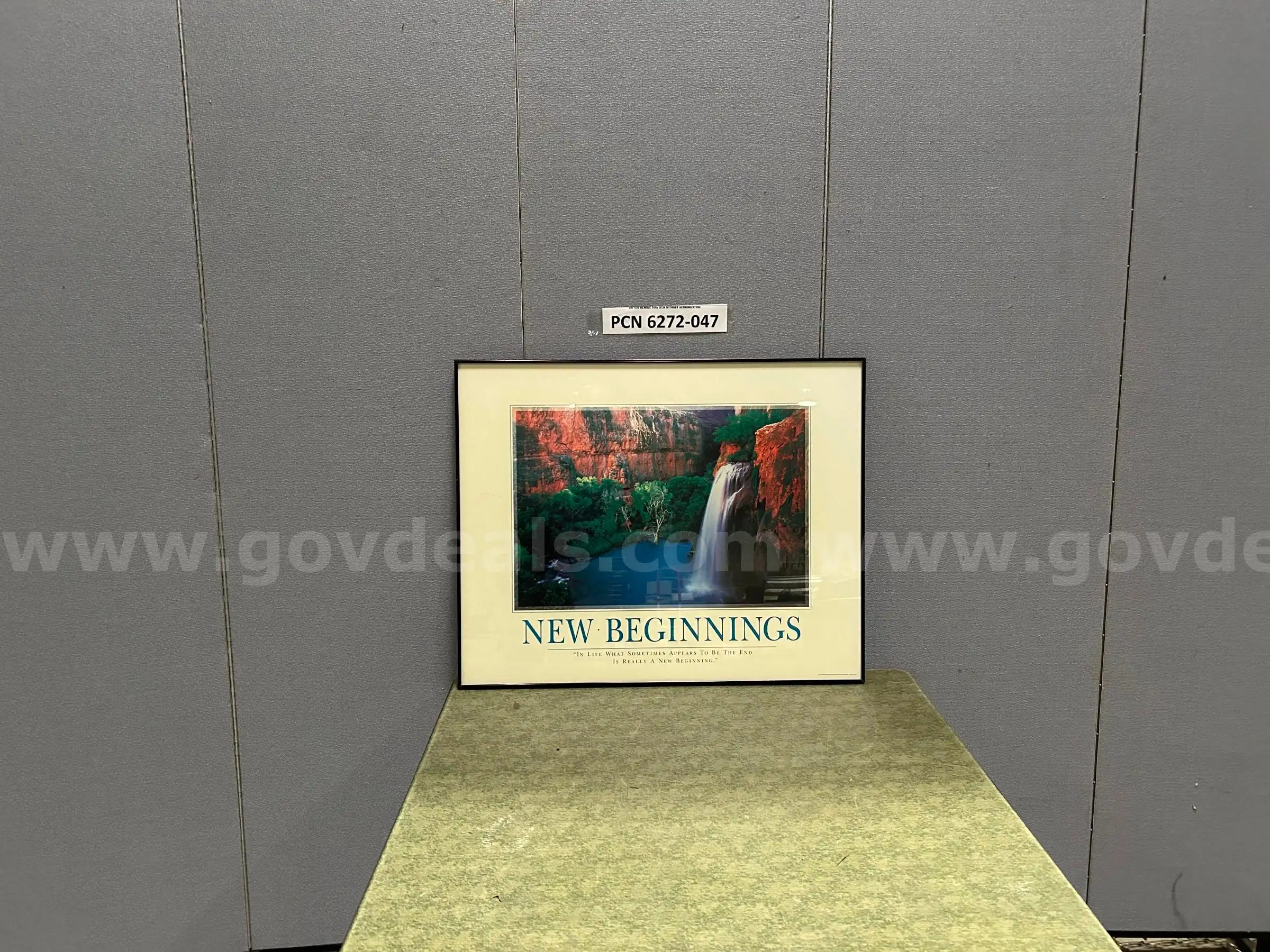 Picture Frame New Beginnings Metal Frame