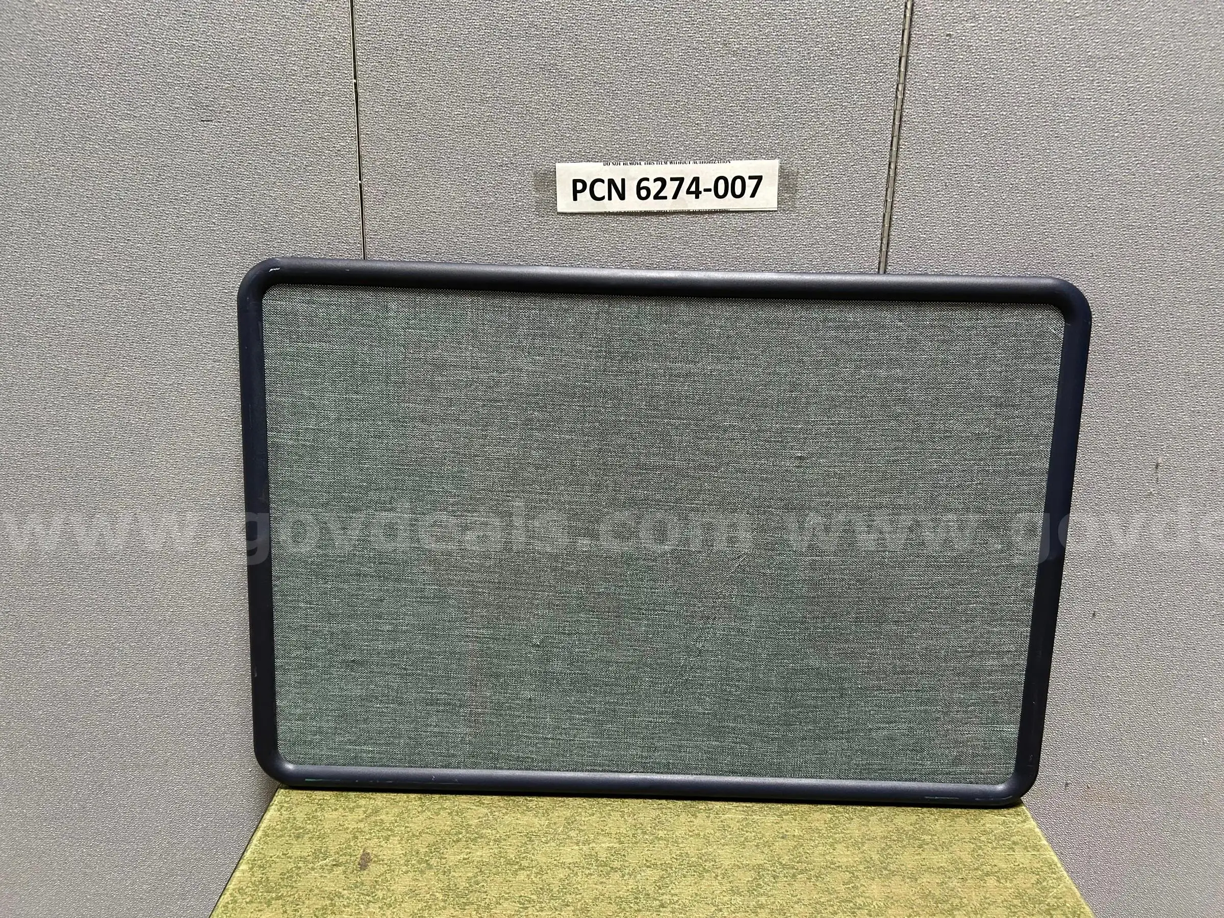 Bulletin Board Grey Plastic Frame