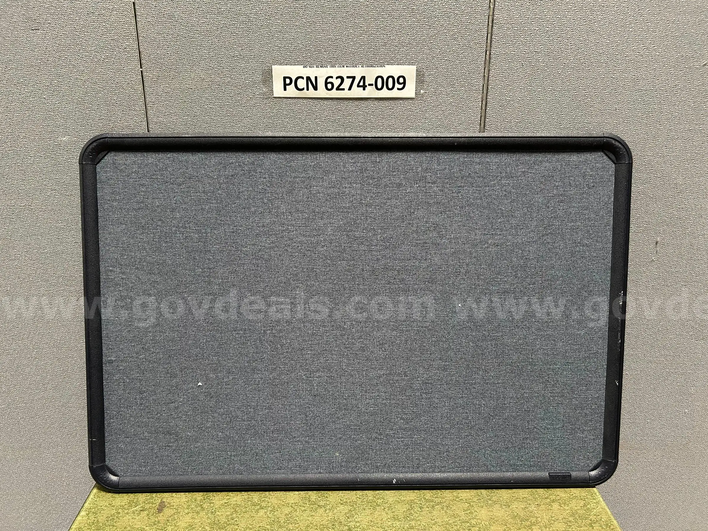 Bulletin Board Grey Plastic Frame