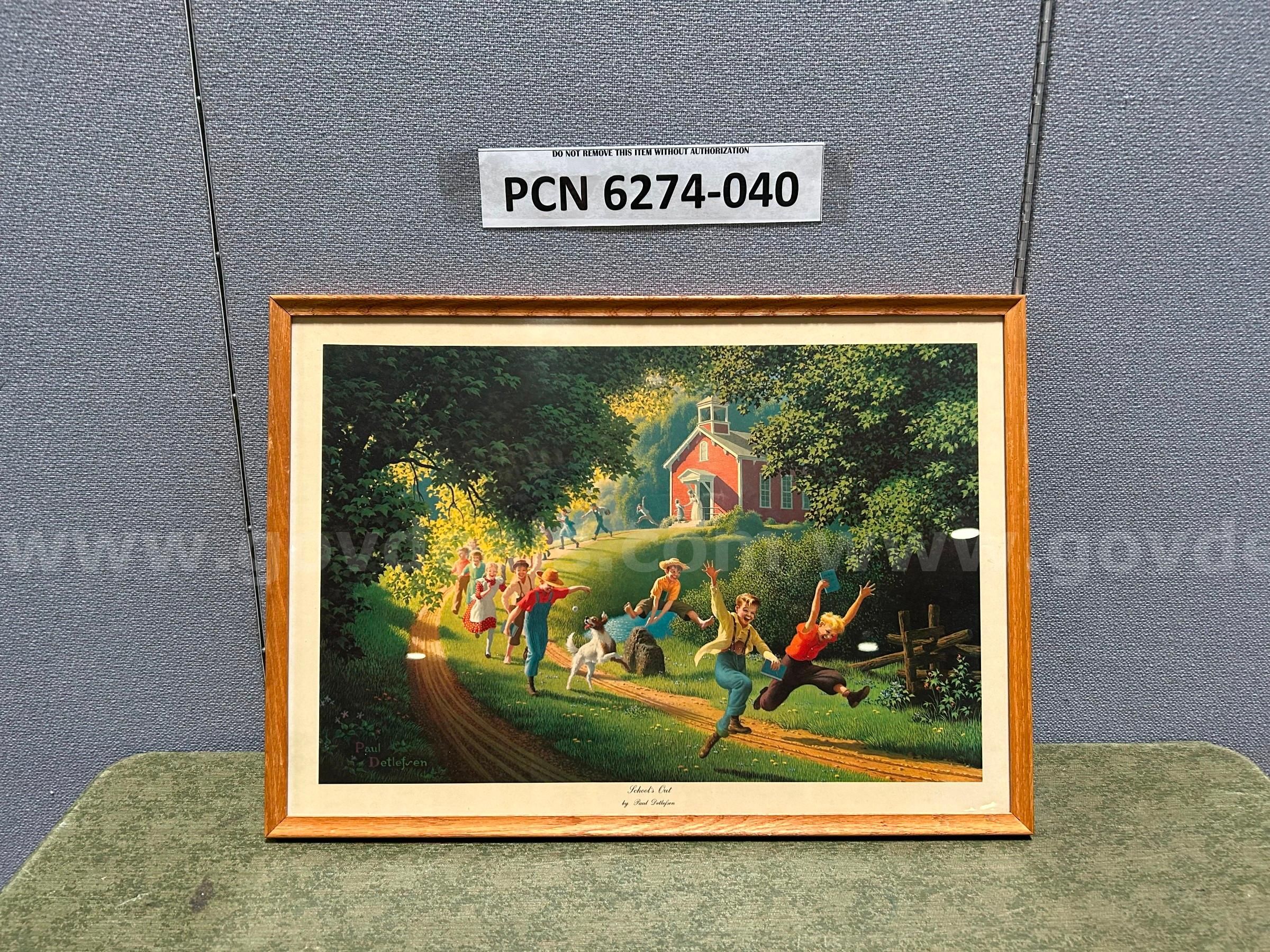 Picture Frame Wood School s Out