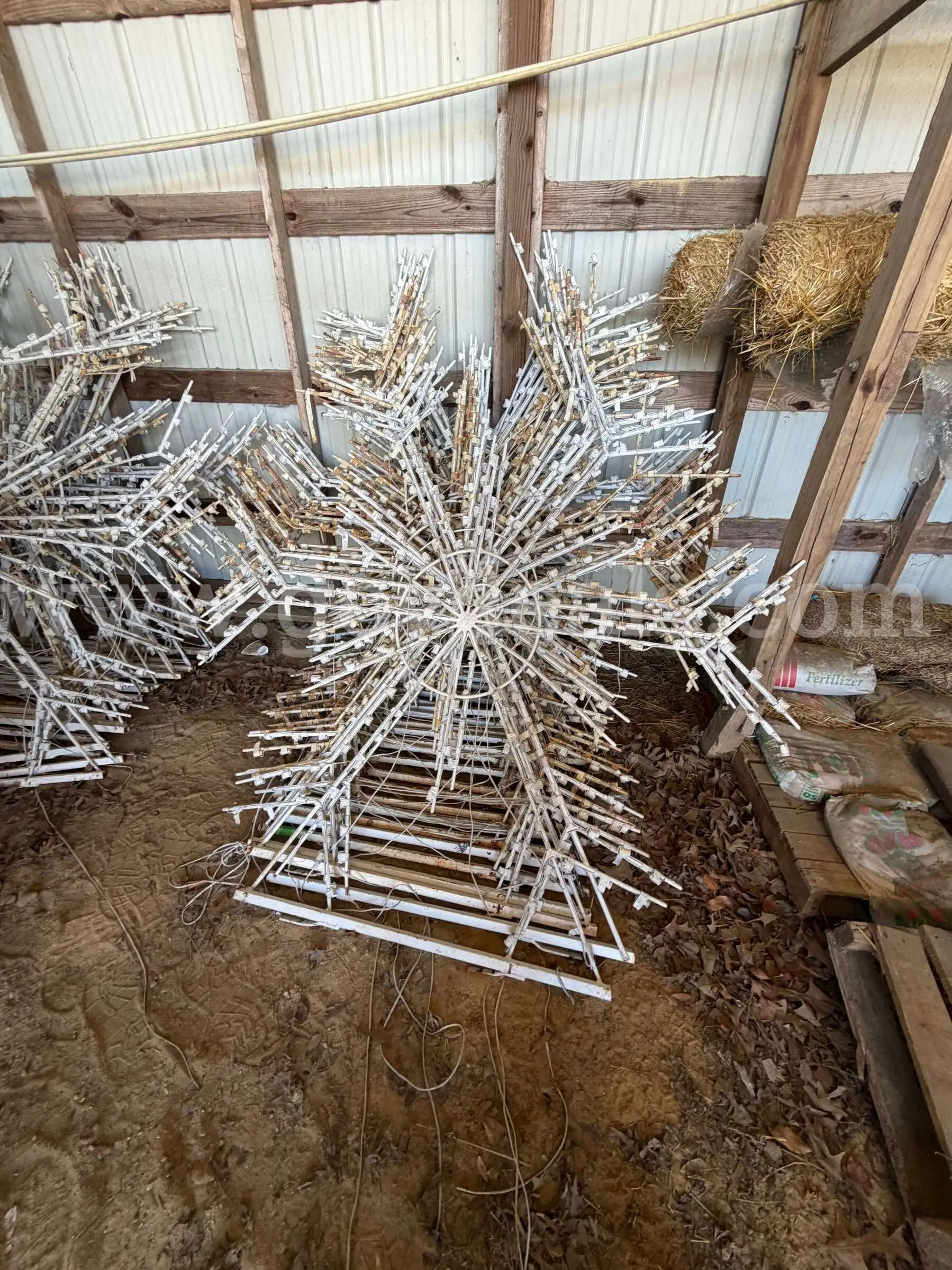 Decorative snowflakes size 6 foot.