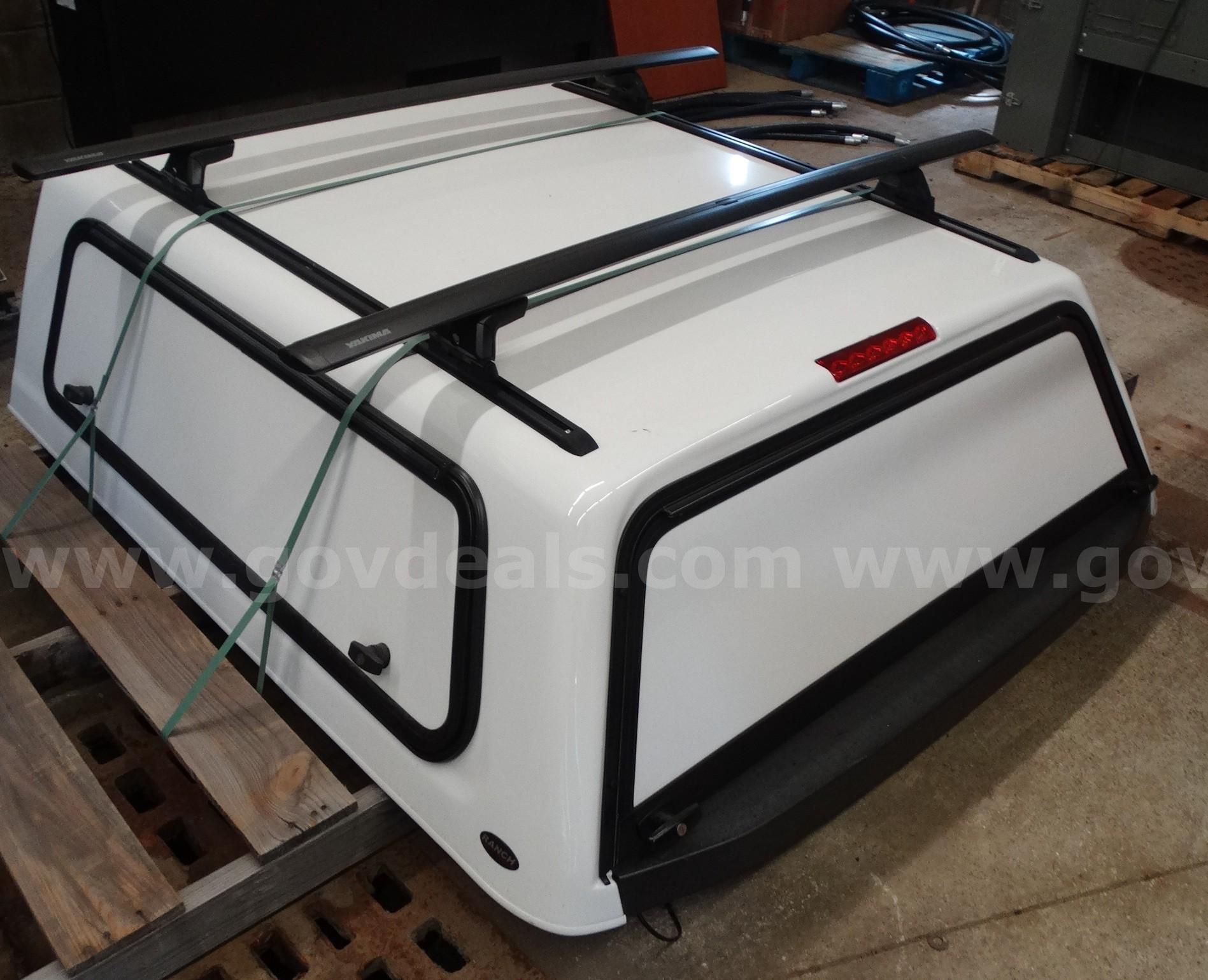 Truck Caps (Camper Shell) with Yakima Racks