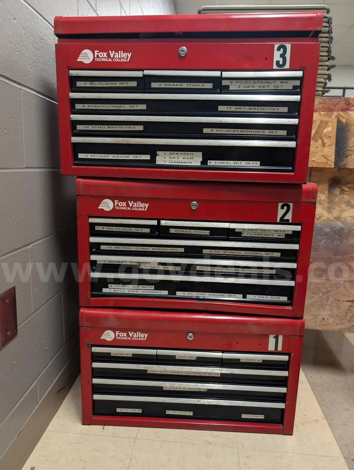 Proto Tool Chest - Quantity of 3