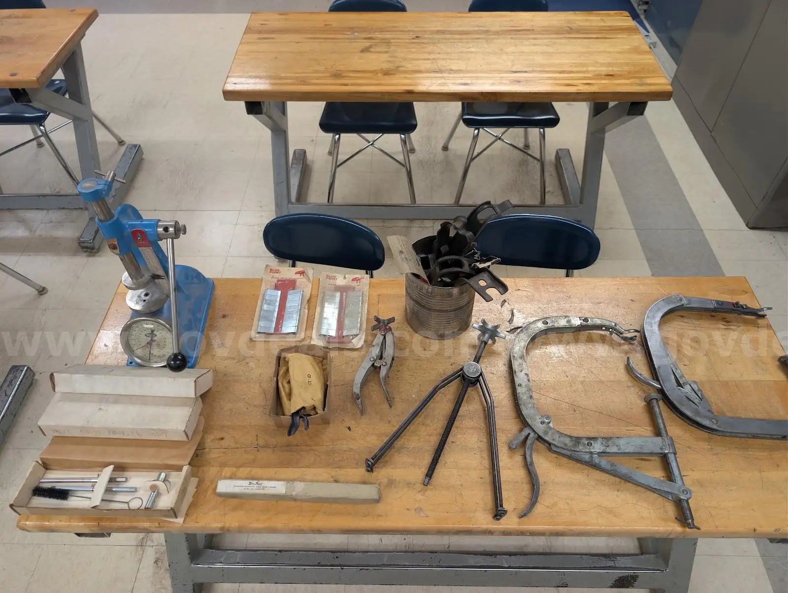 Vintage Tool Lot 4 - Valve and Valve Spring Tools Etc.