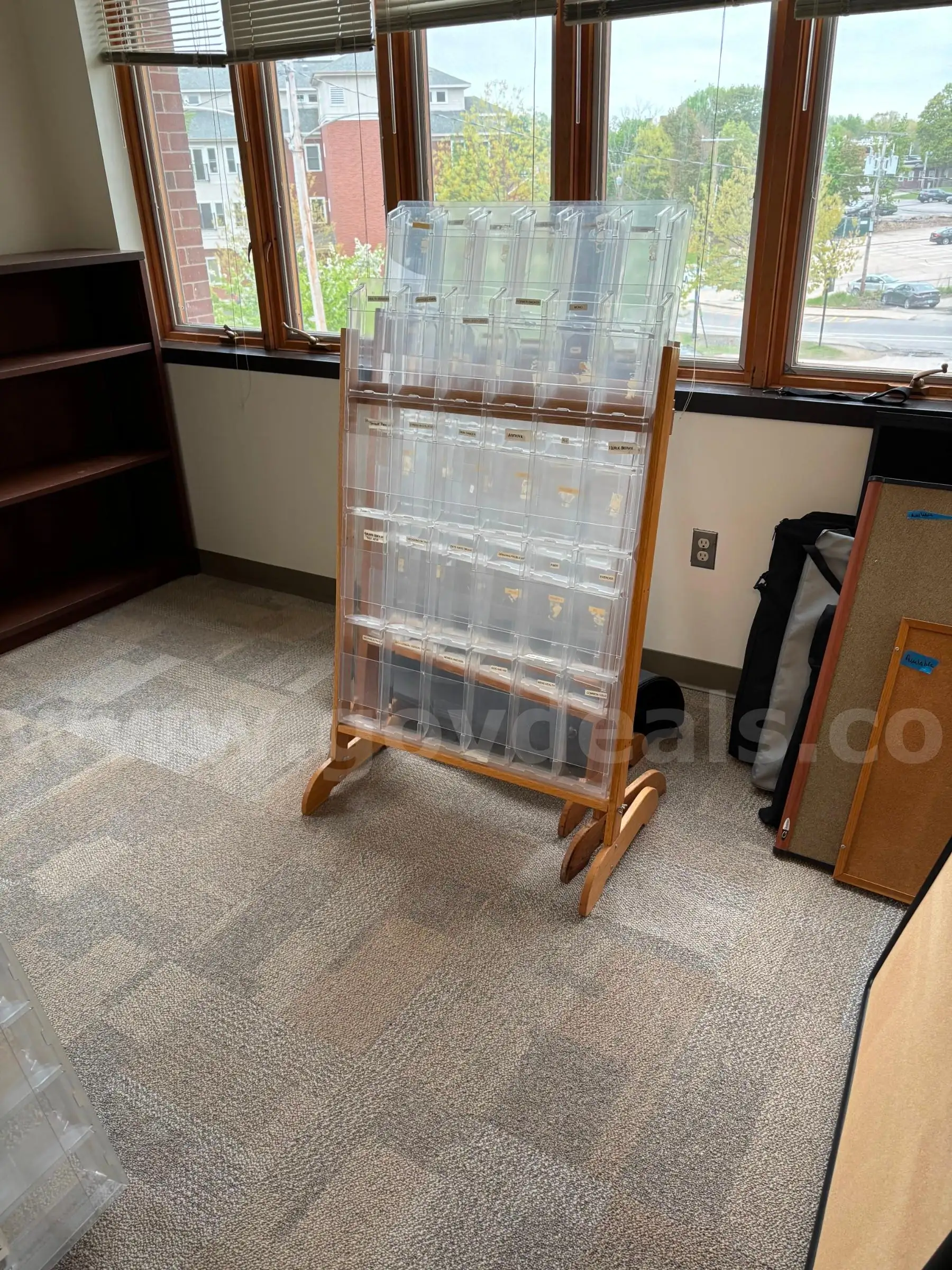 Floor mount Phamphlet holders (3)