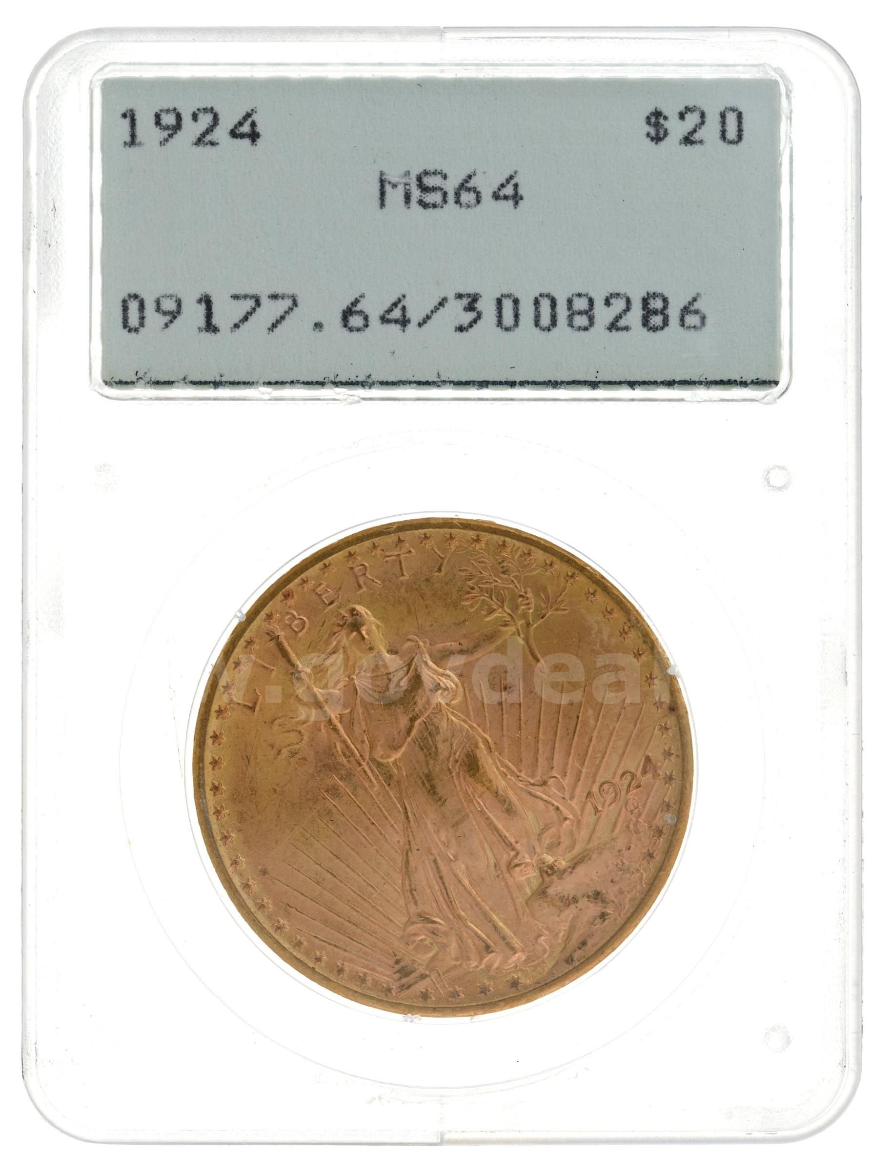 1924 Twenty-Dollar Gold Piece