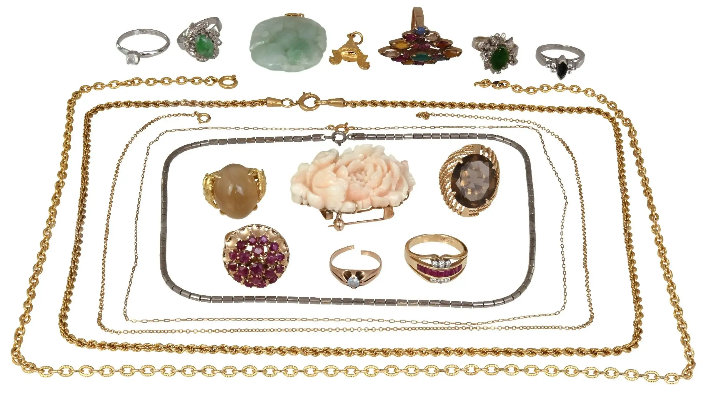Gold Estate and Costume Jewelry