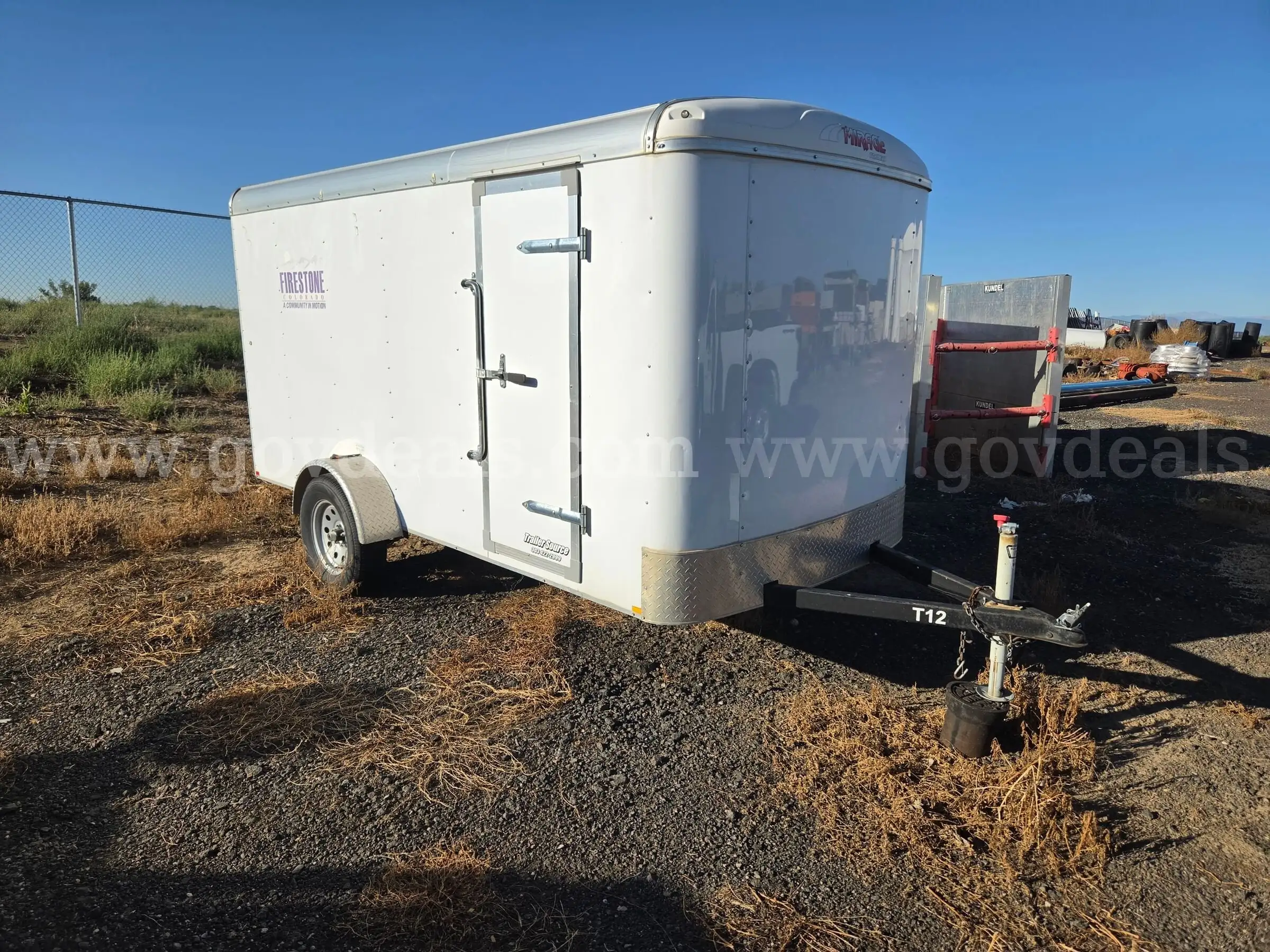 2018 Mirage Single-Axle Enclosed Cargo Trailer 2 990 lb GVWR