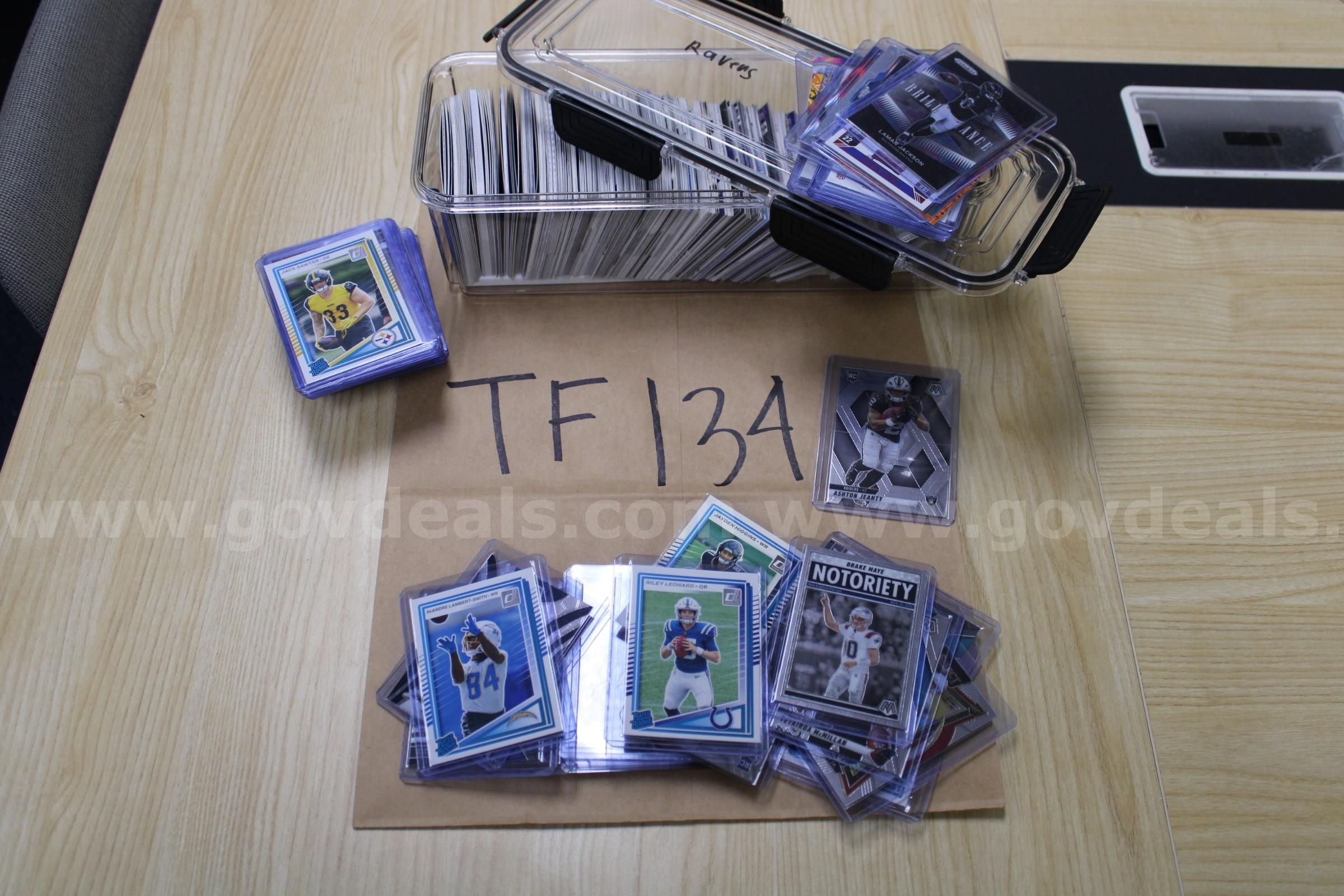 Misc. Trading Cards with Container