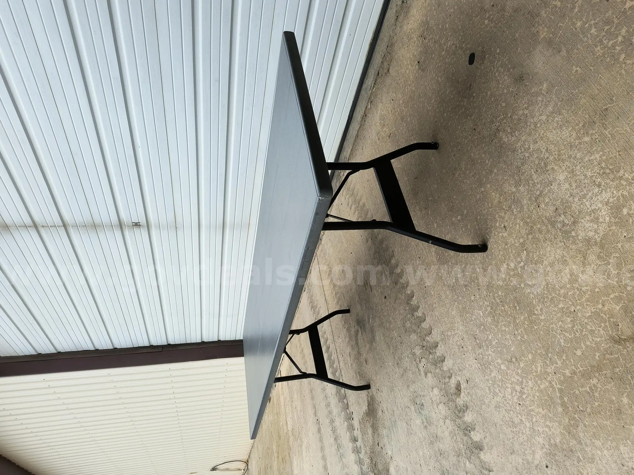 (2) Aluminum Tables - lot 1