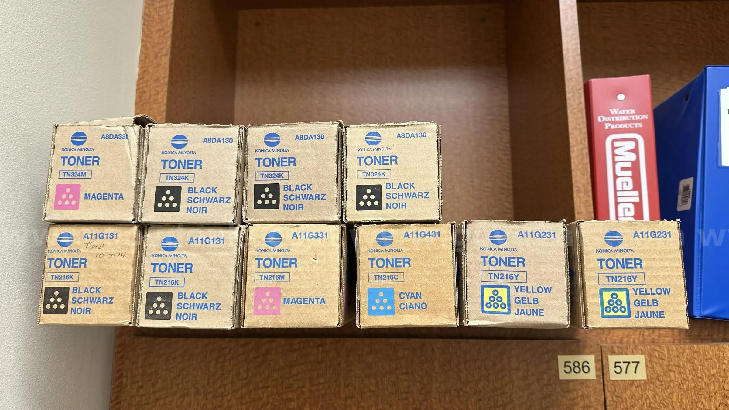 Konica Minolta Toner Cartridges - all brand new