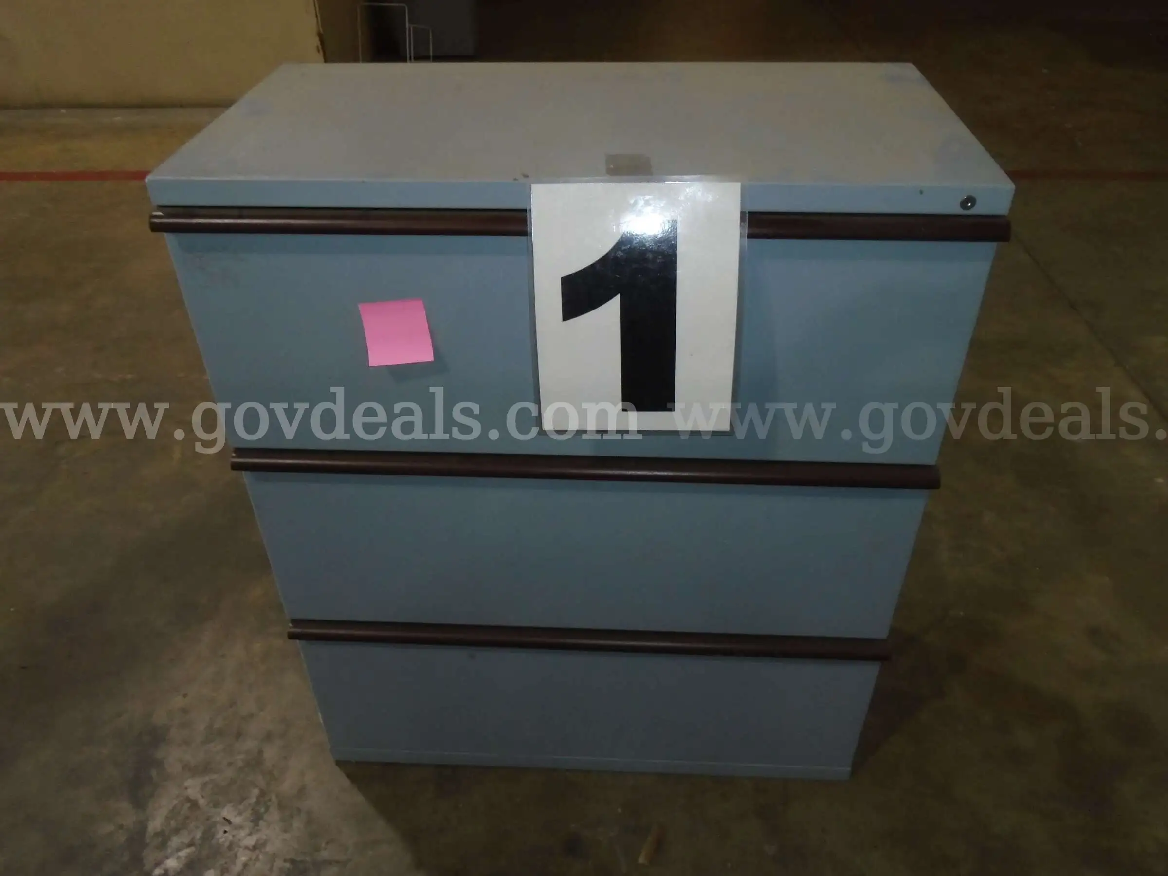 Meridian Lateral 3 Drawer Filing Cabinet