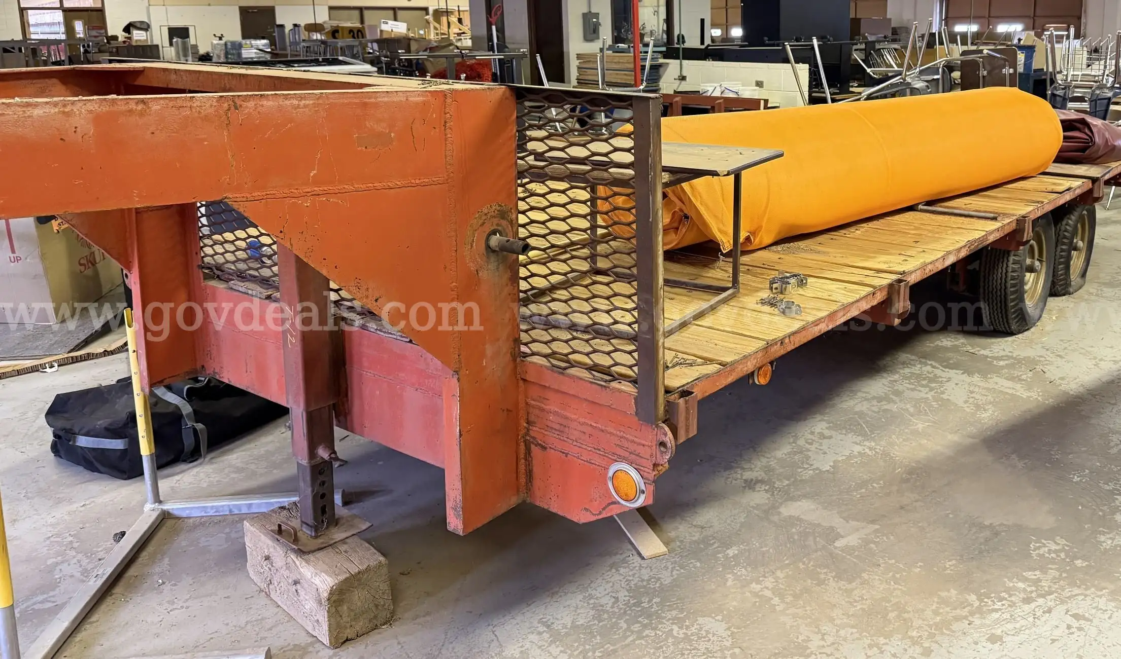 Homemade Flatbed Trailer
