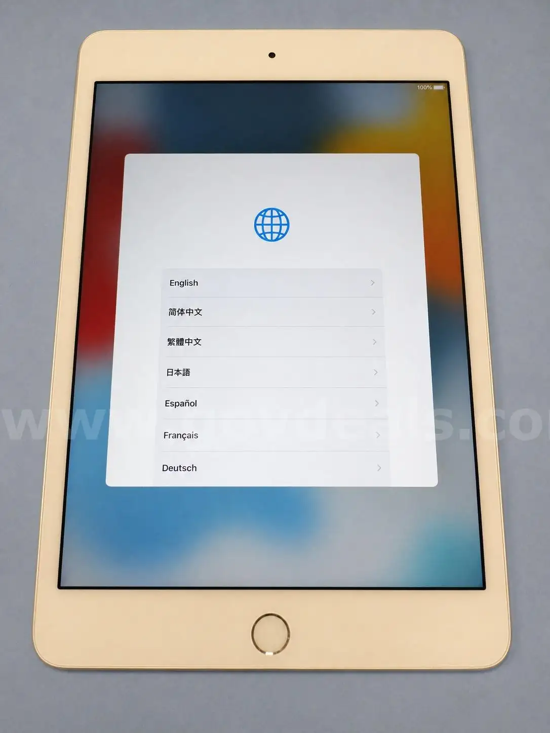 Apple iPad mini 4 16GB WiFi - Silver - Factory Reset