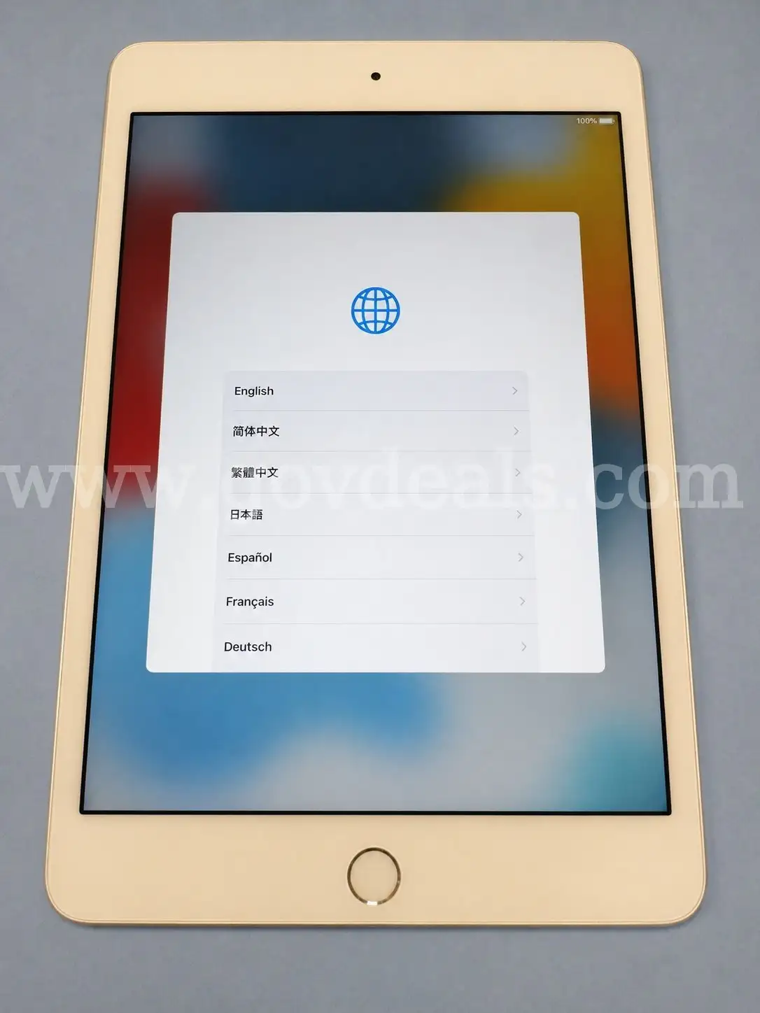 Apple iPad mini 4 16GB WiFi - Silver - Factory Reset- Charging Cable Wall Adapter