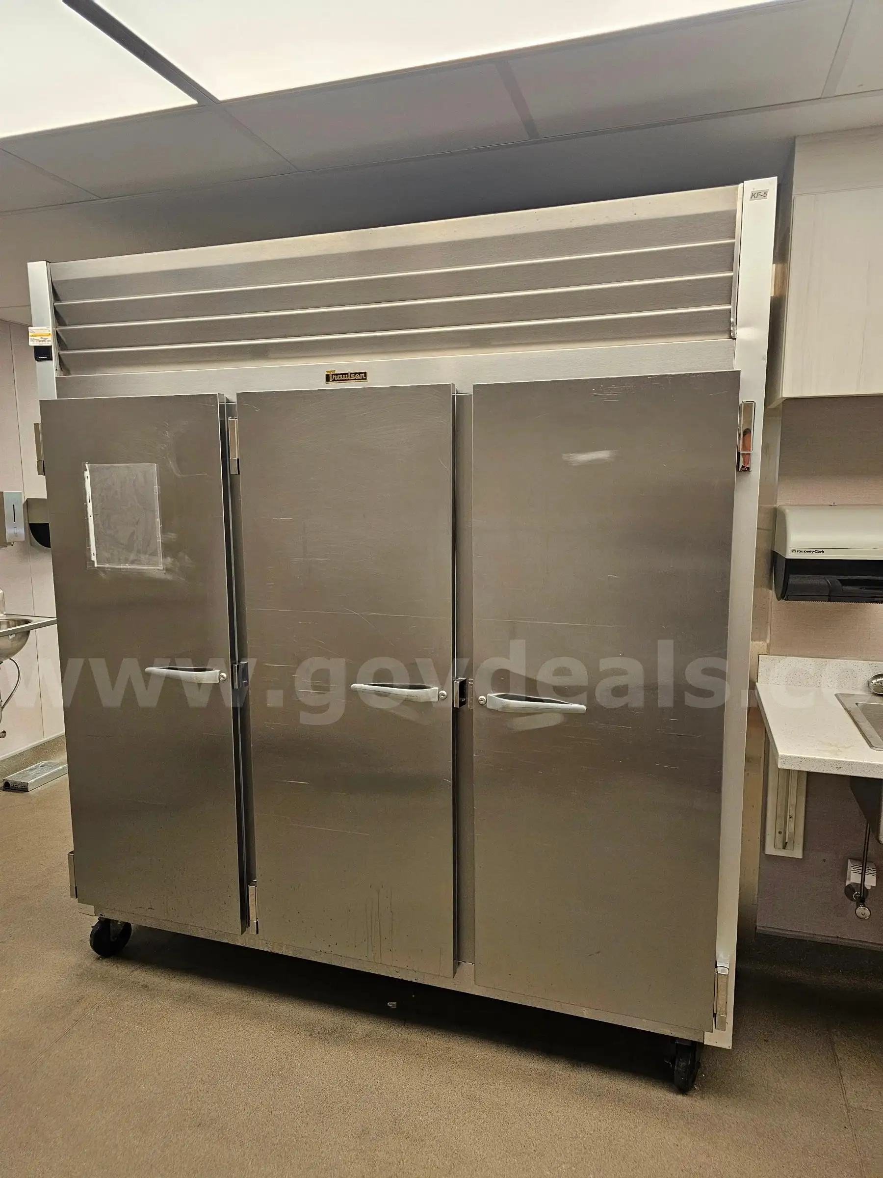 Traulsen Commercial 3-Door Reach-In Refrigerator