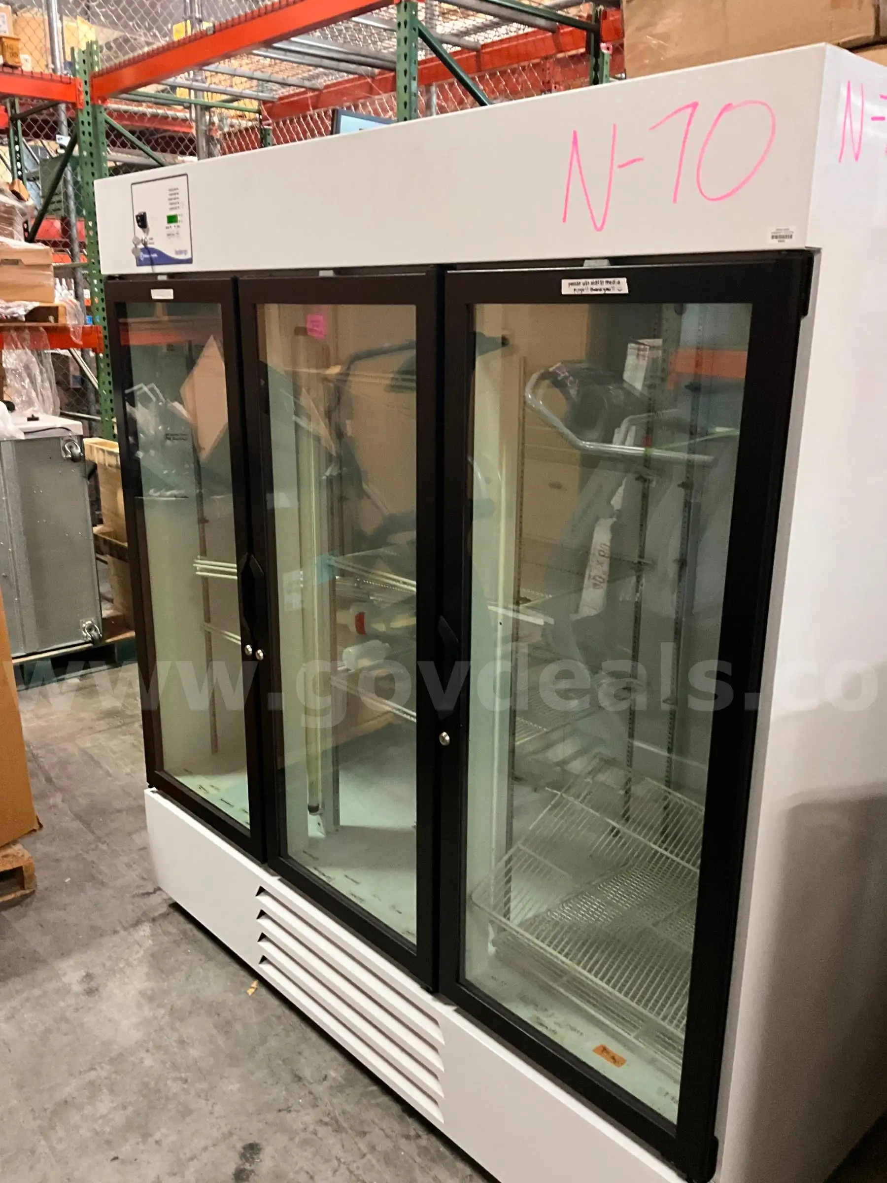 Fisher Scientific Isotemp Transparent Refrigerator