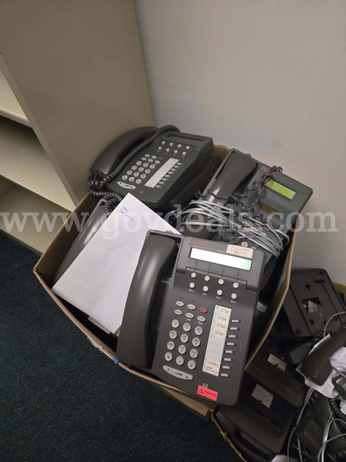 Avaya 6408D+ phones