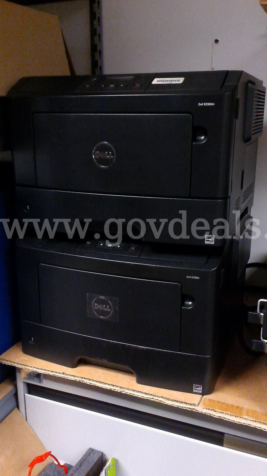 Dell B2360DN laser printers Dell UltraSharp 1907FPV flat panel monitor