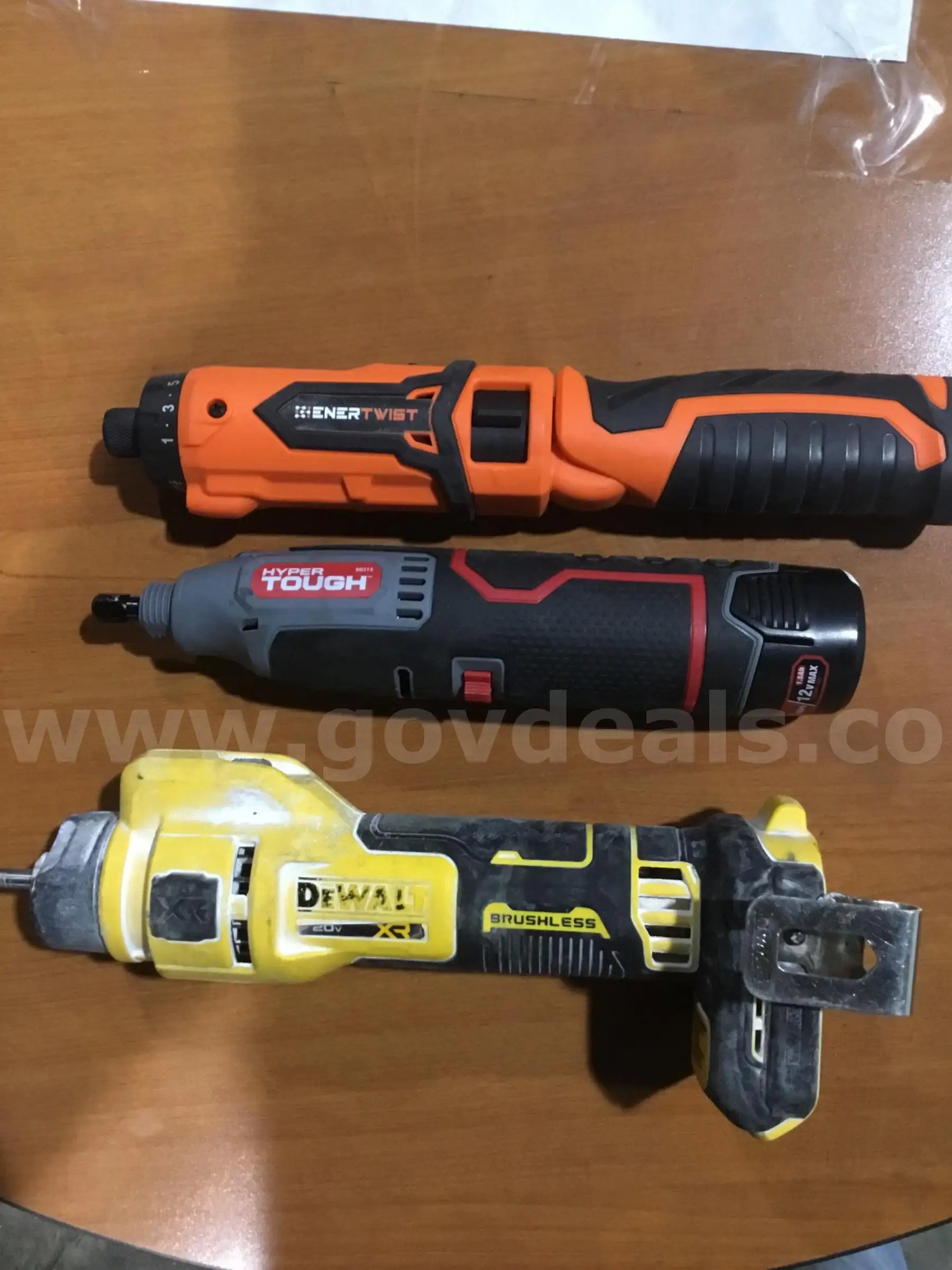 Enertwist cordless screwdriver Hyper Tough cordless screwdriver “DH”