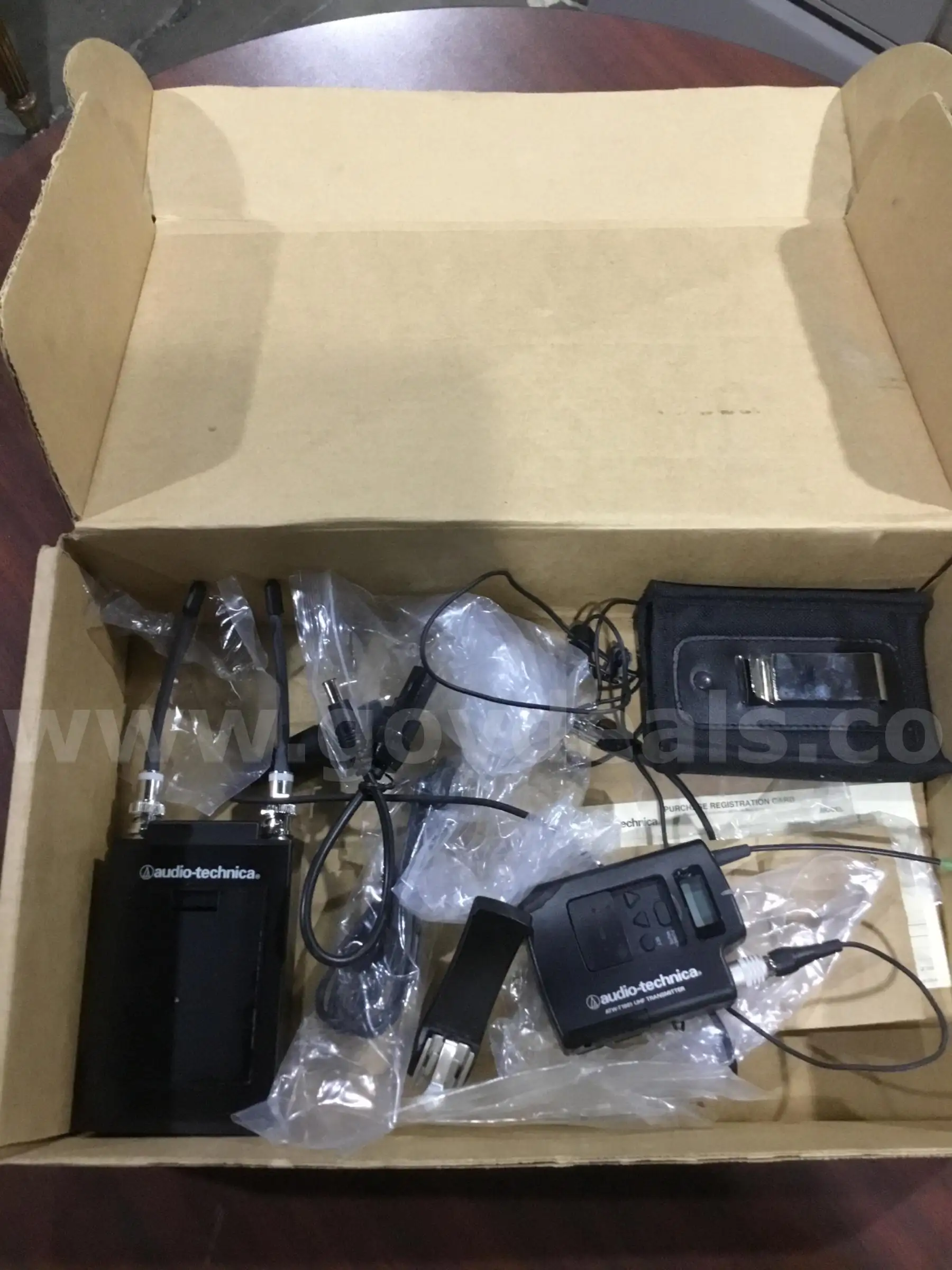 Box of audio electronics “DH”