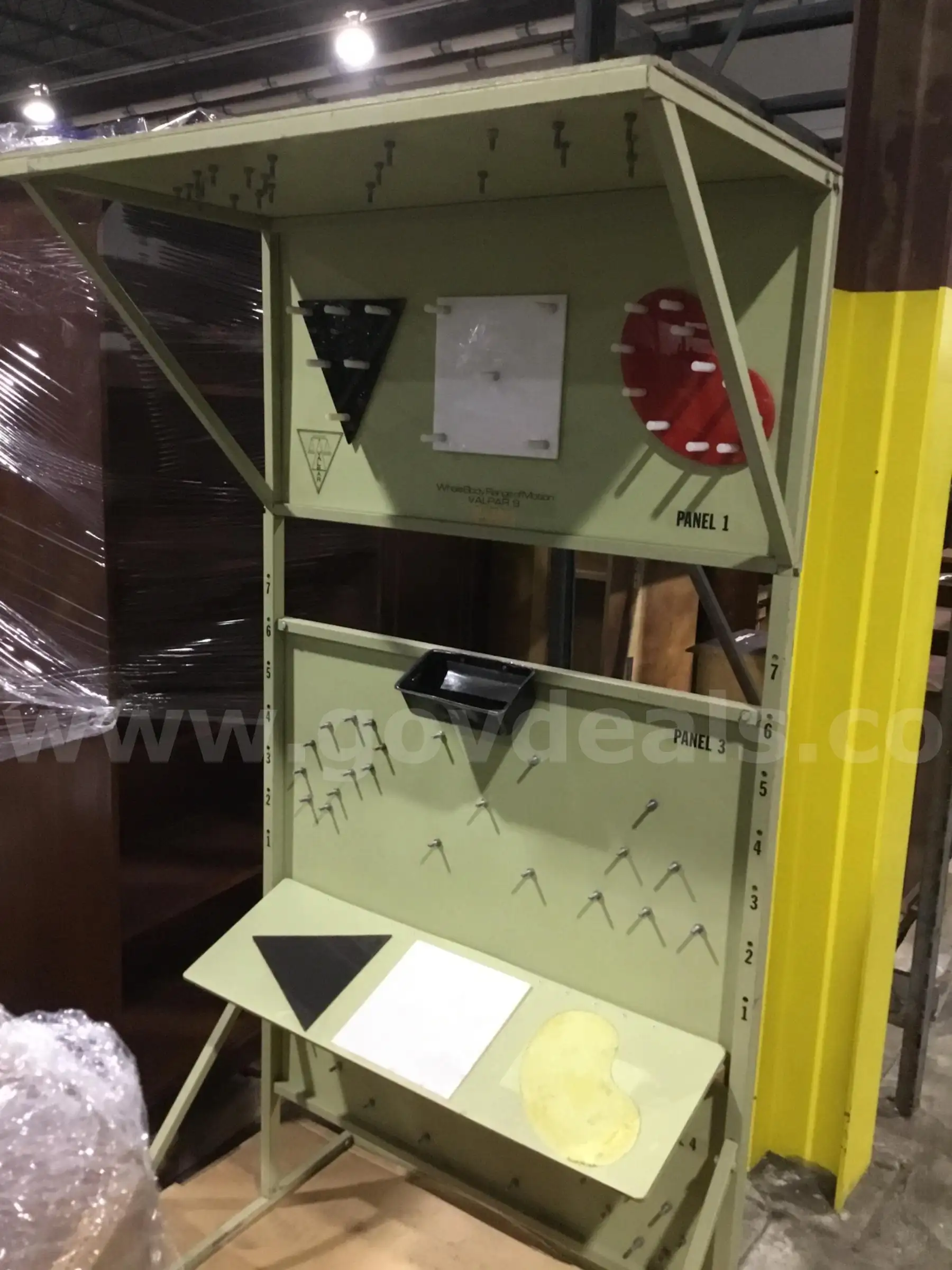 36 x 69 lime green whole body motion panel “DH”