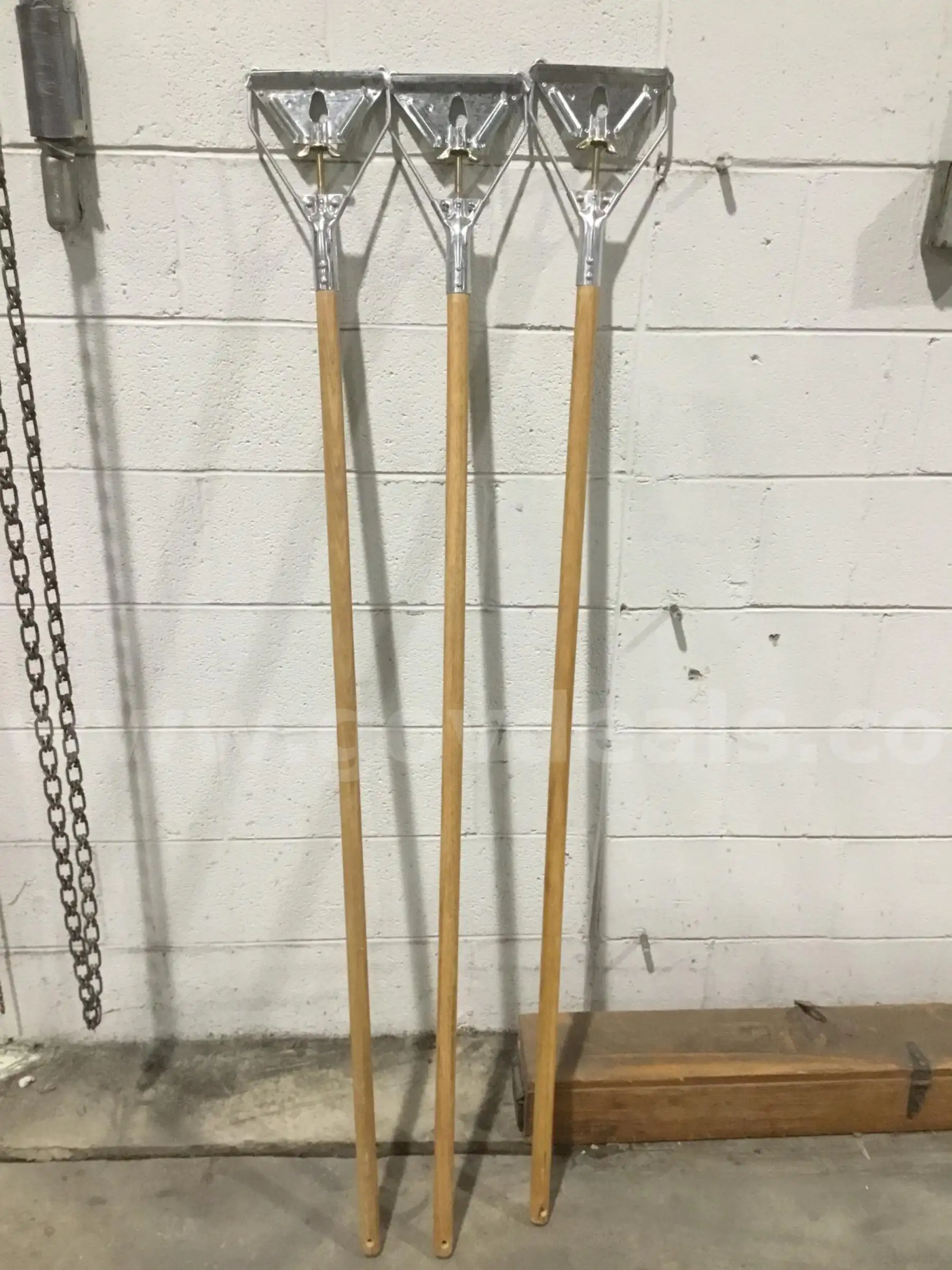 Three 62 inch outdoor hand tools “DH”