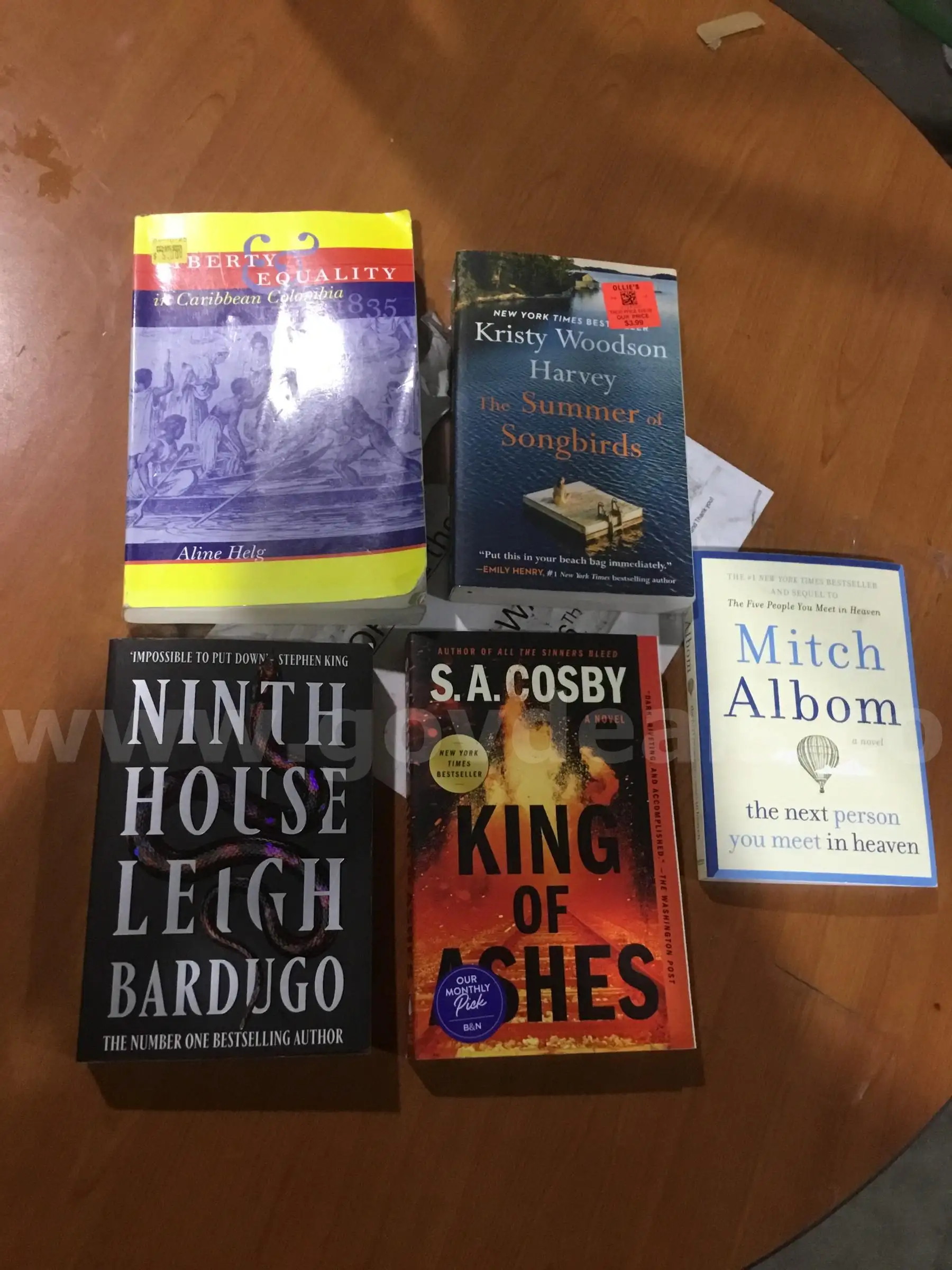 5 misc books DH