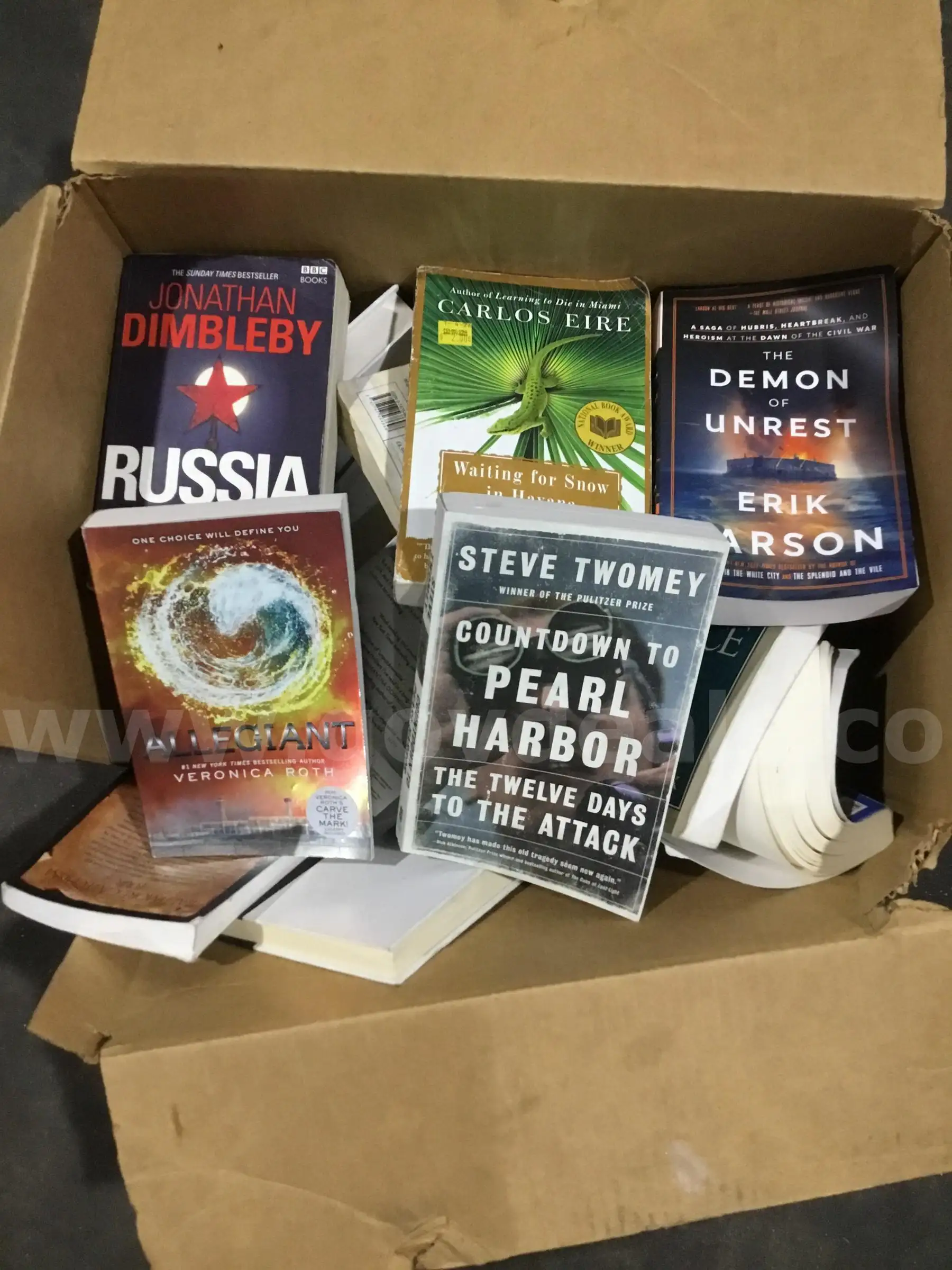Lot of books-Countdown To Pearl Harbor 12 Days DH