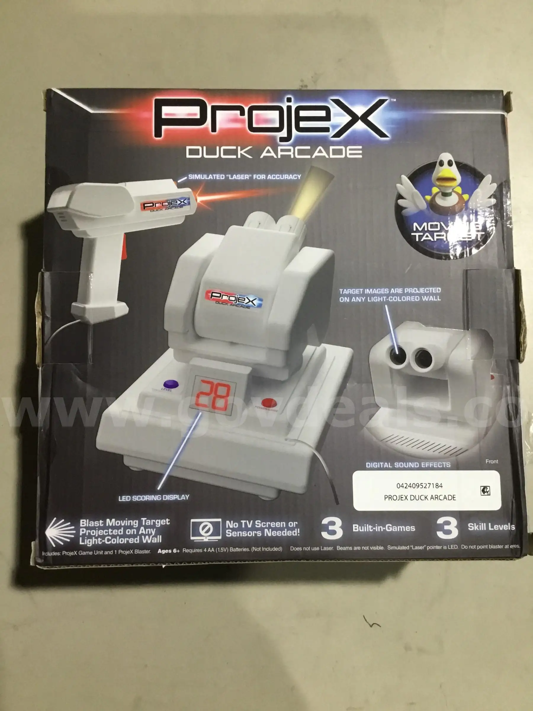 Duck arcade toy game DH