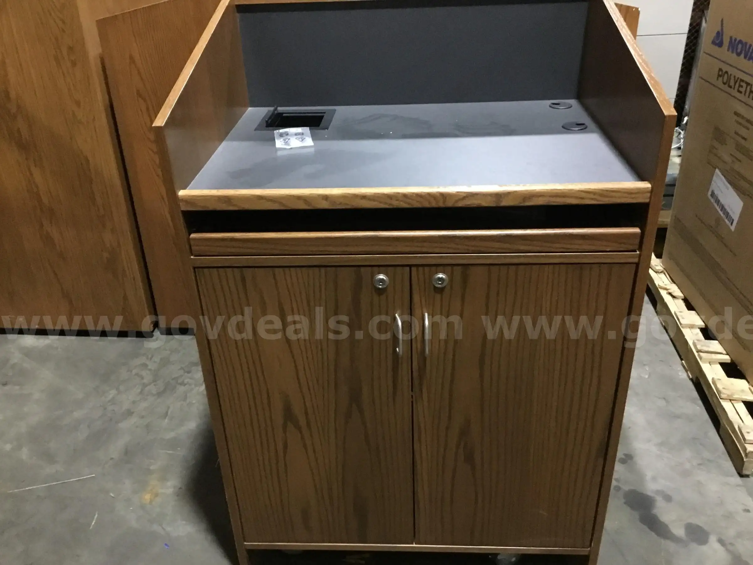 Wooden Podium 48 x 32 x 27 1 2