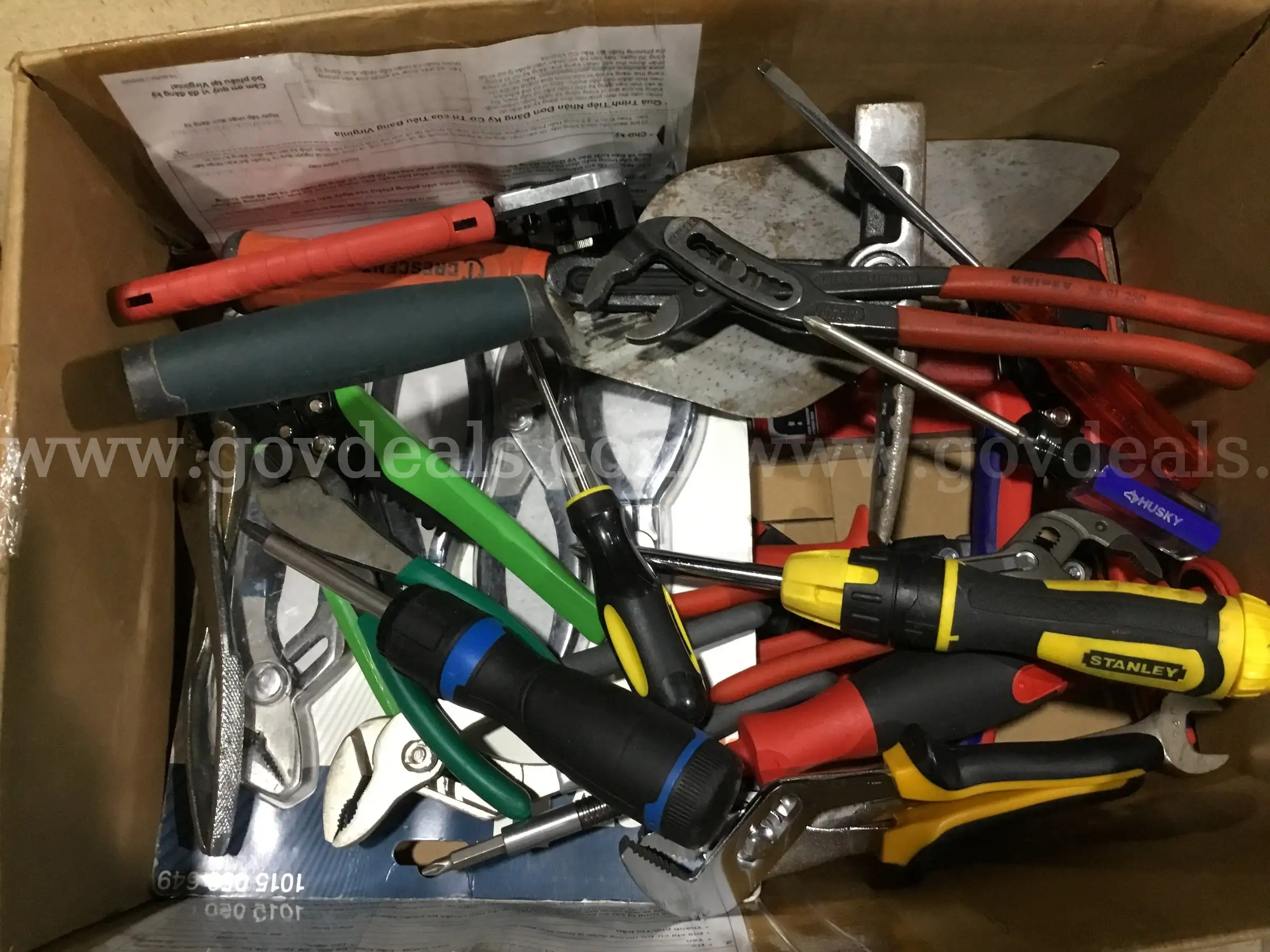 1 Lot of Assorted Hand Tools