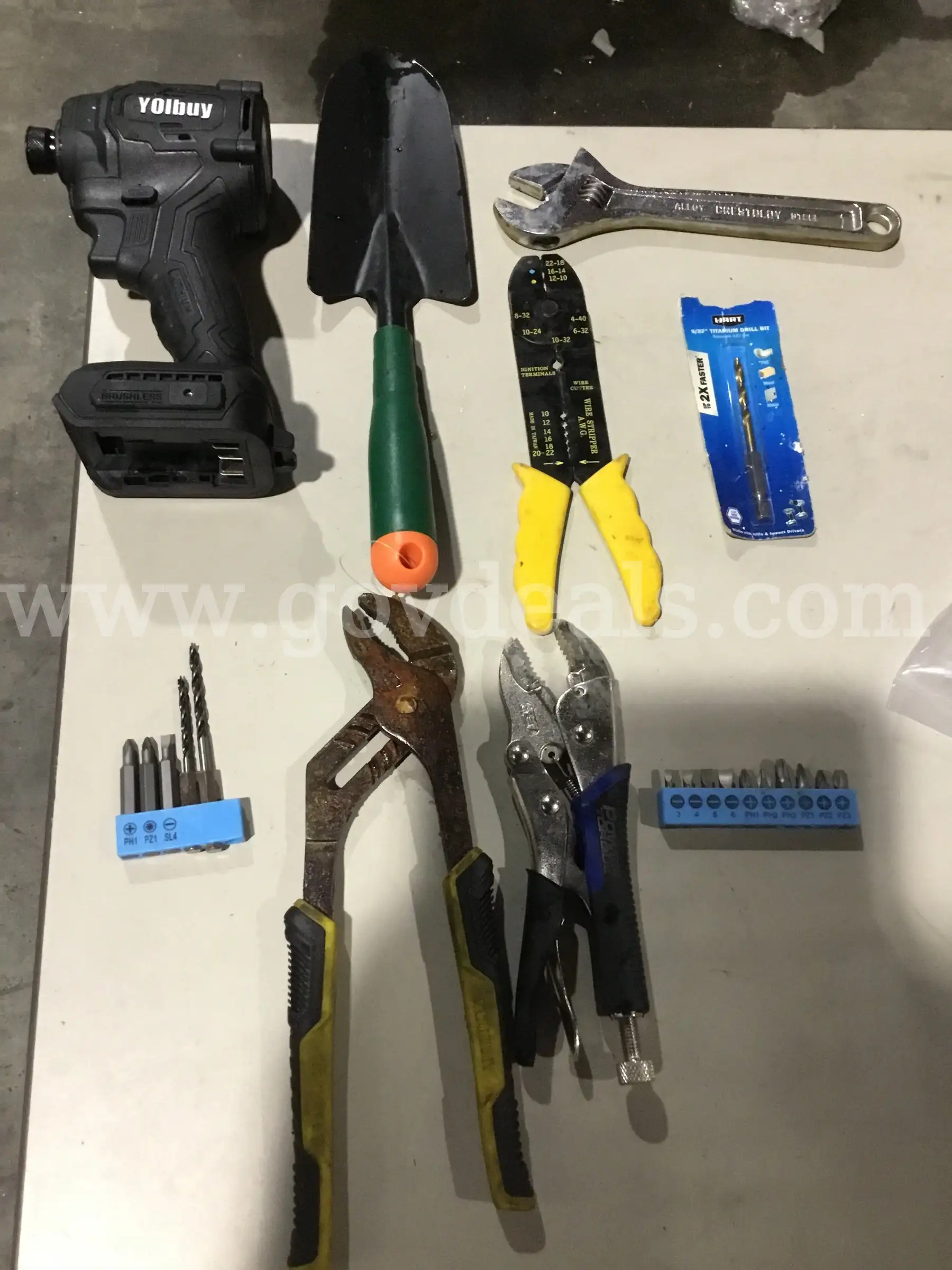 Lot of items-all black cordless impacat driver (NO BATTERY INCLUDED) DH