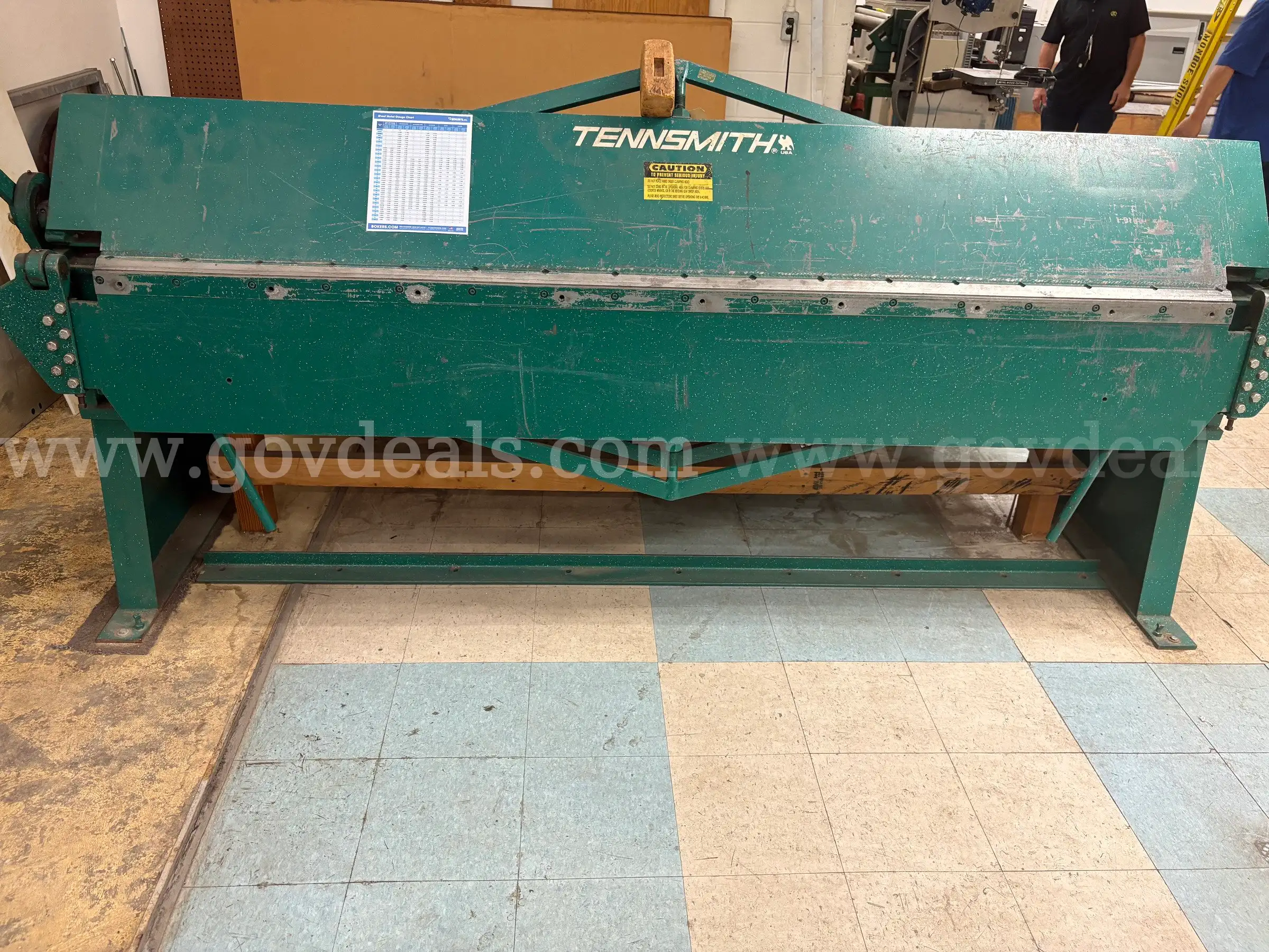 Tennsmith Box and Pan Straight Hand Brake
