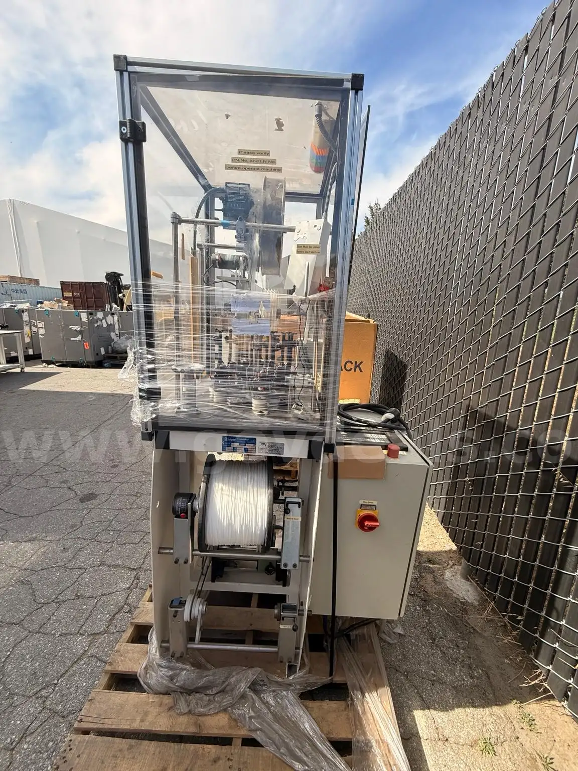 Steeger K80 16 16-Carrier Vertical Braiding Machine 220V Year 2000