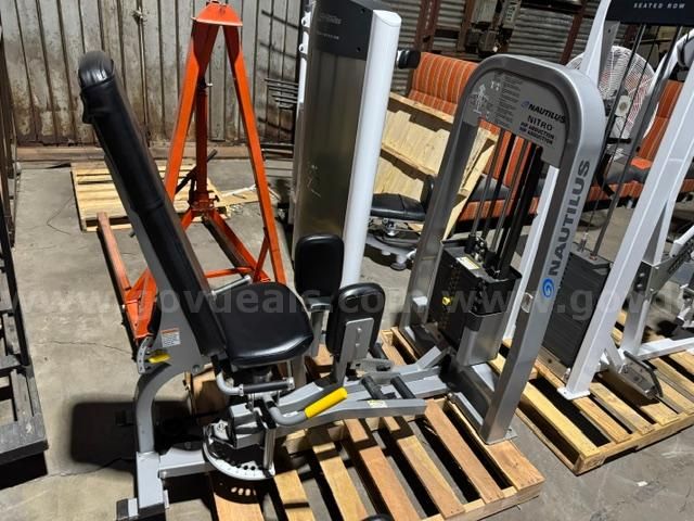 Nautilus hip abduction adduction machine