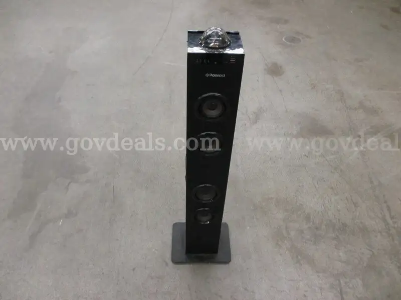 Black Polaroid Tower Speaker - A12