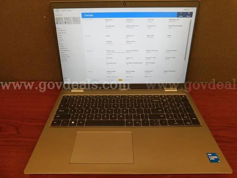Dell Precision Laptop - A7