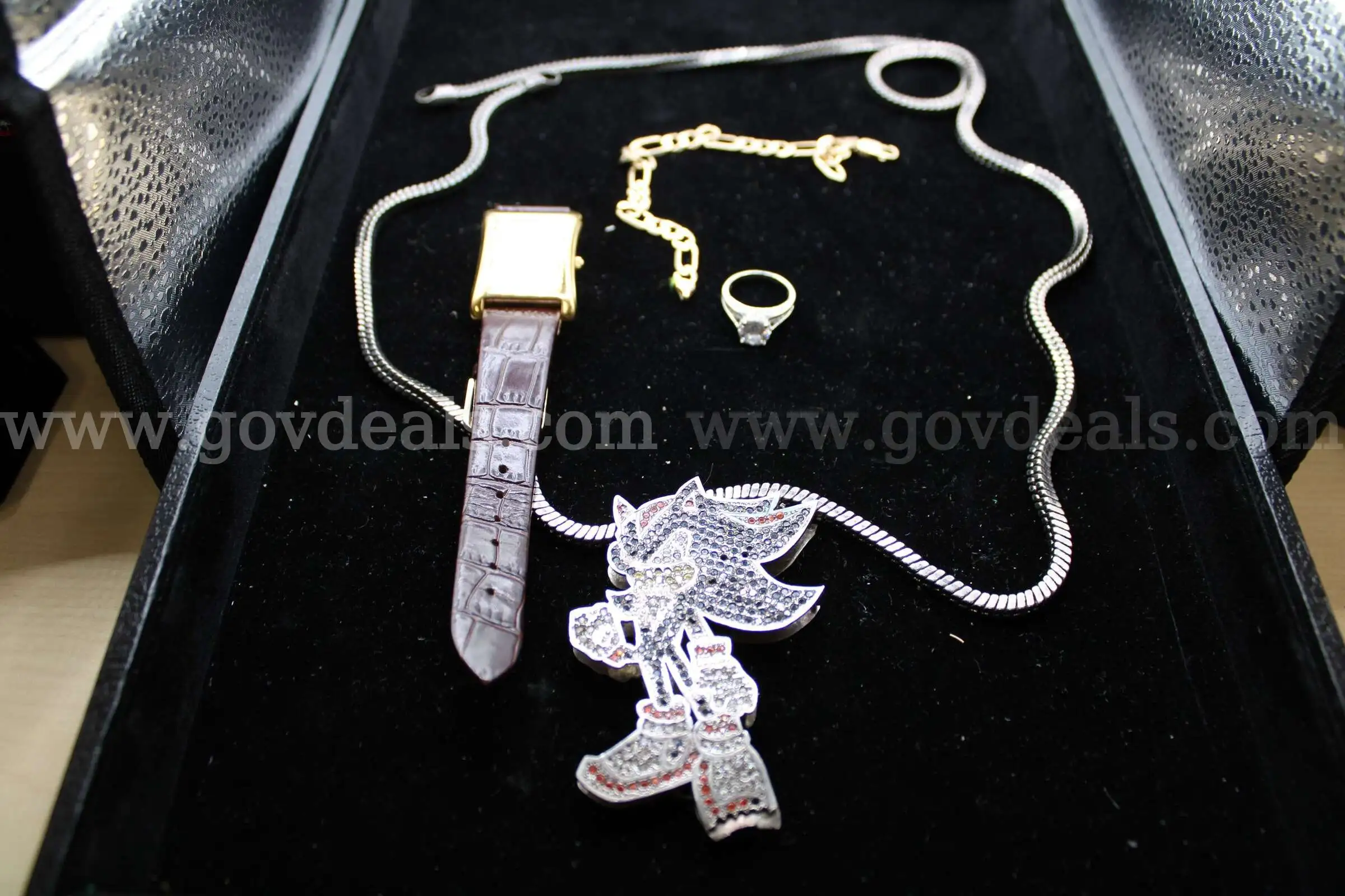 WATCH (1) RING (1) NECKLACE (1) BRACELET (1)