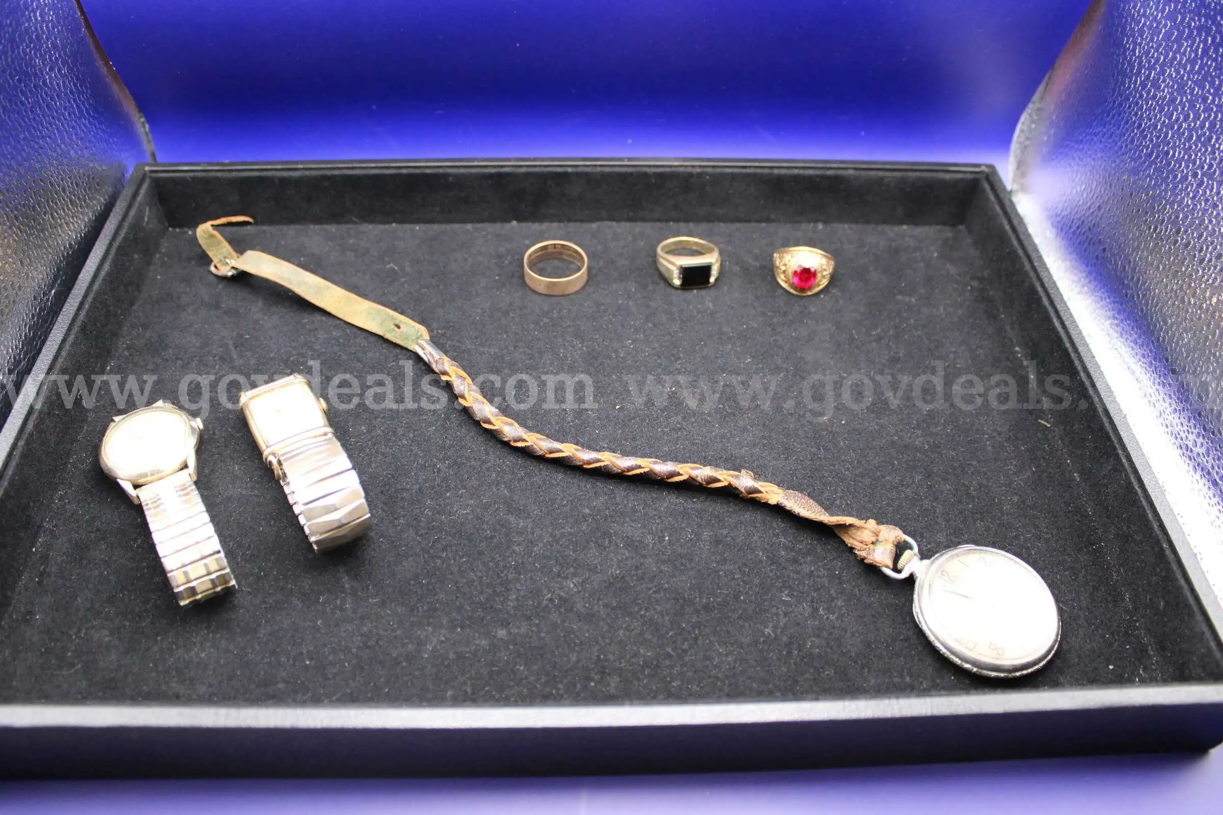 WATCH POCKET (1) WRIST (2) RINGS (3)