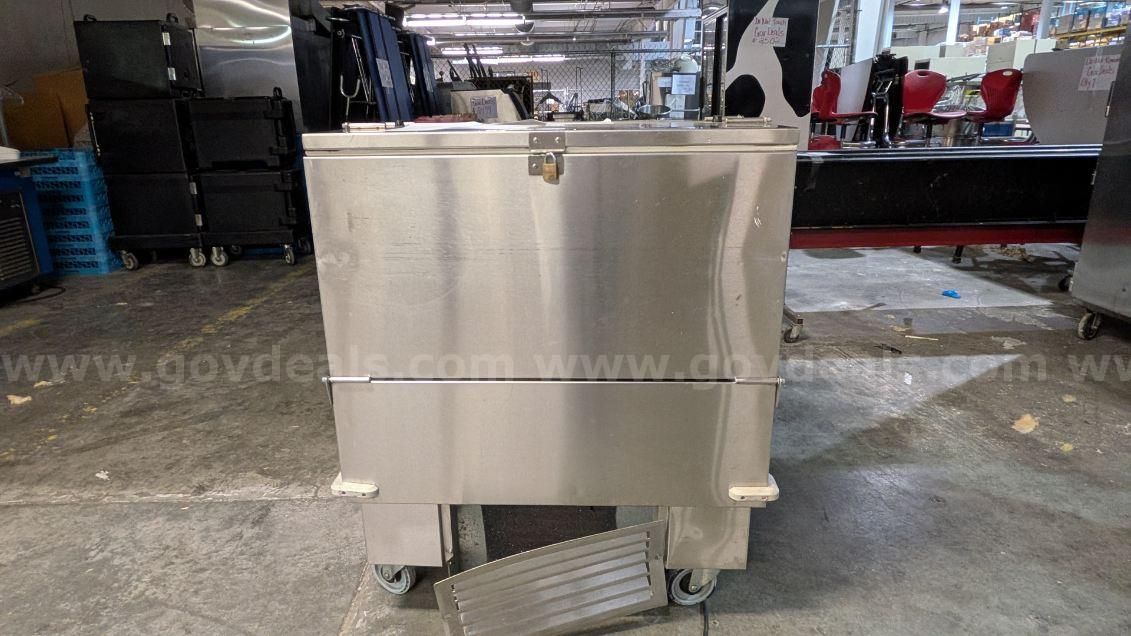 Commercial Mod-U-Serve Milk Cooler Milk Box