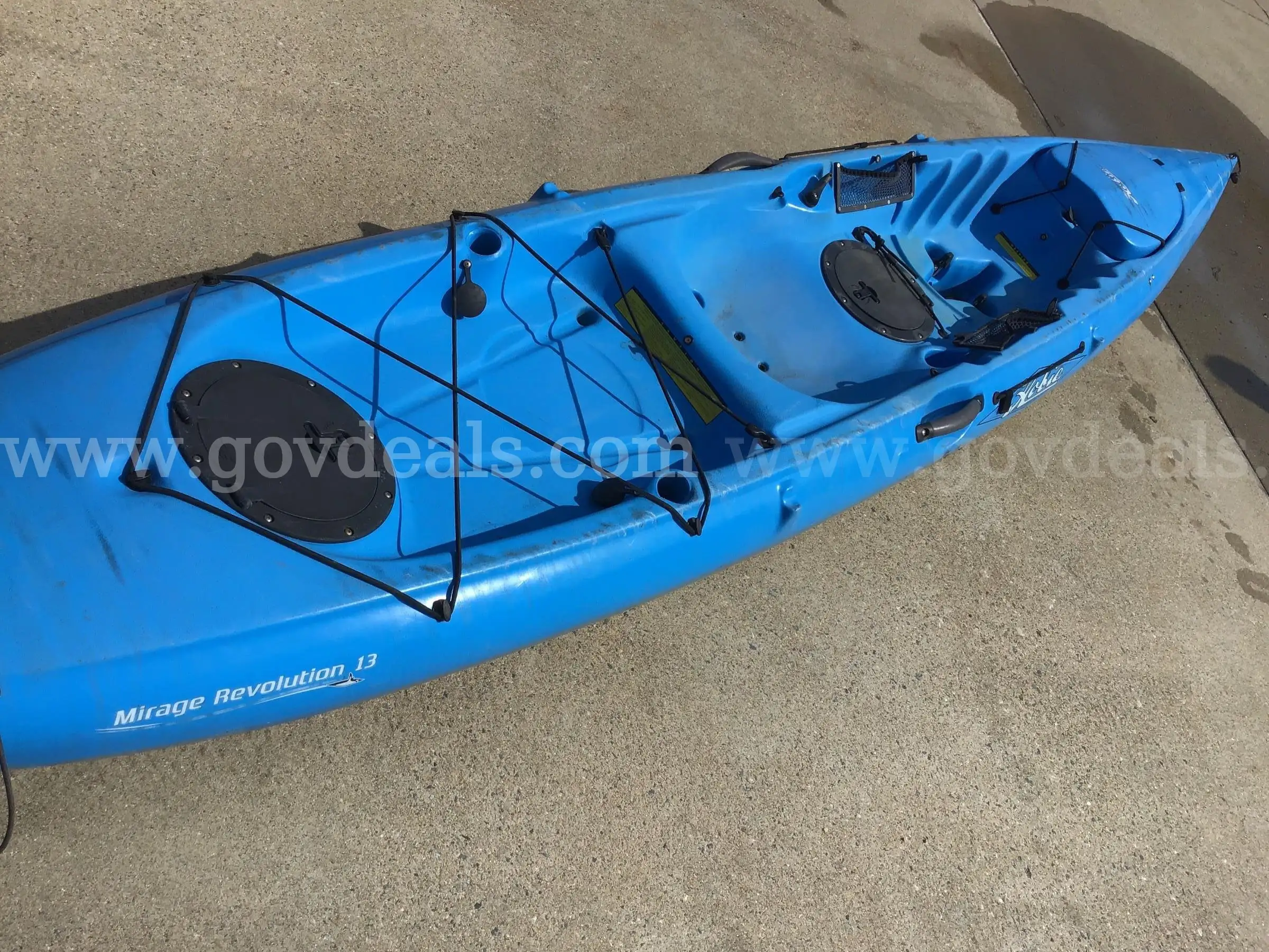 KAYAK #4 MIRAGE REVOLUTION 13 (BLUE)