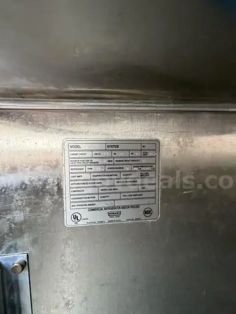 Two door fridge