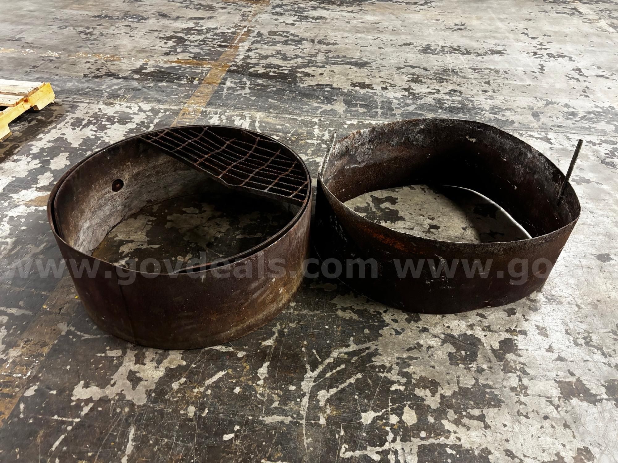 Lot of Two (2) Fire Rings