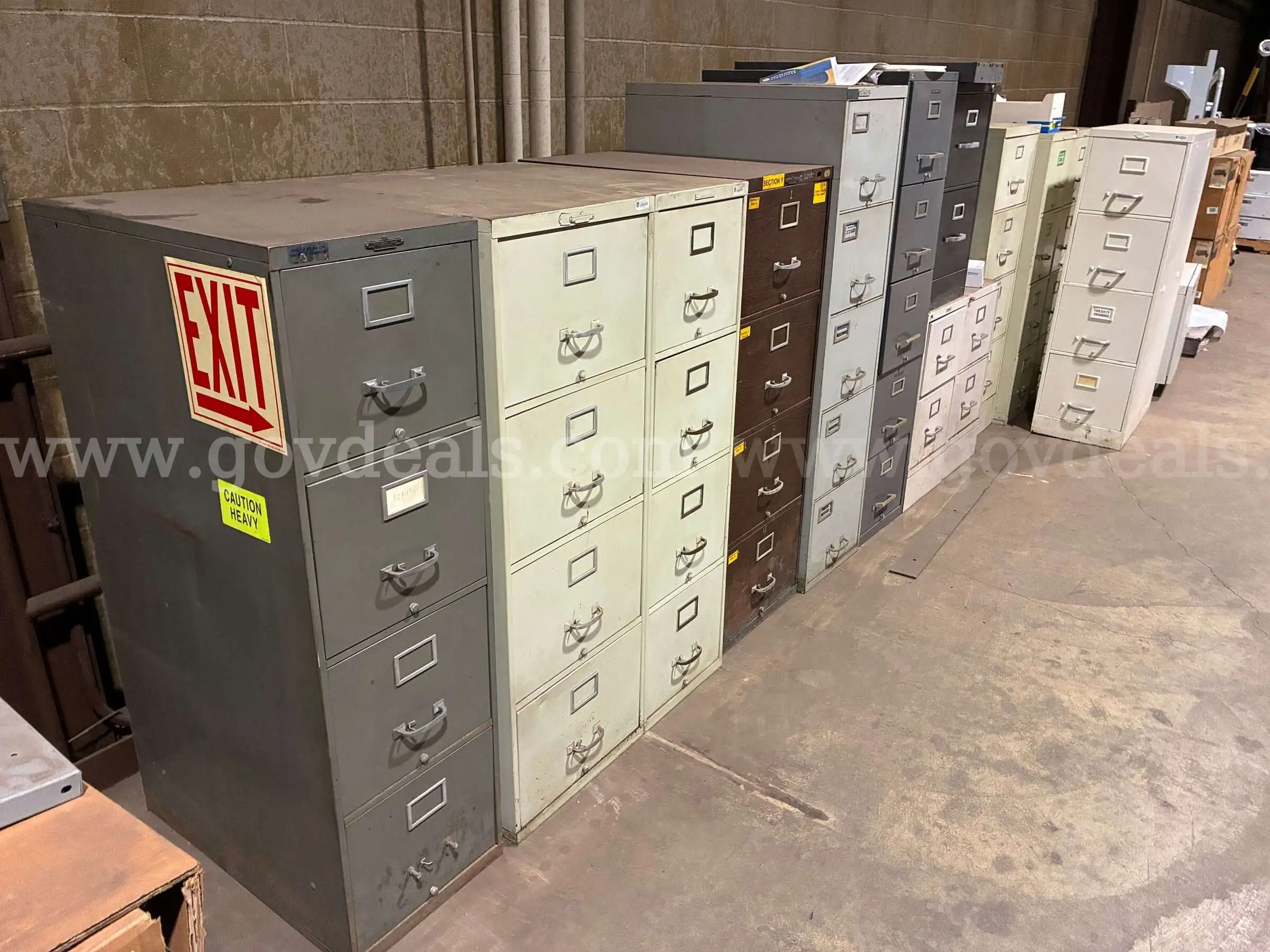 Lot of (14) Assorted Cabinets (Parts Only)