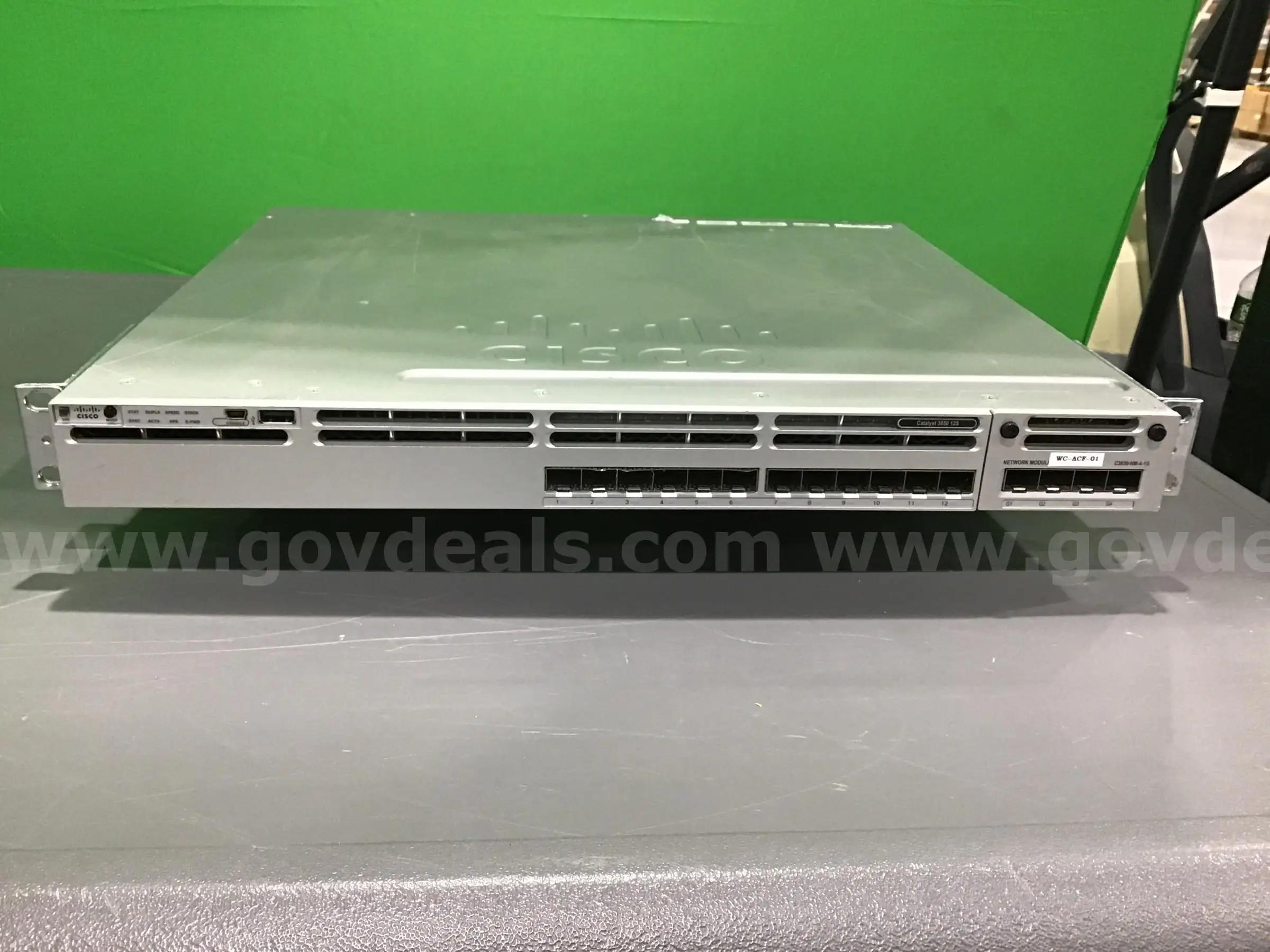 Lot of (6) Cisco Catalyst 3850 Switches 12 Port