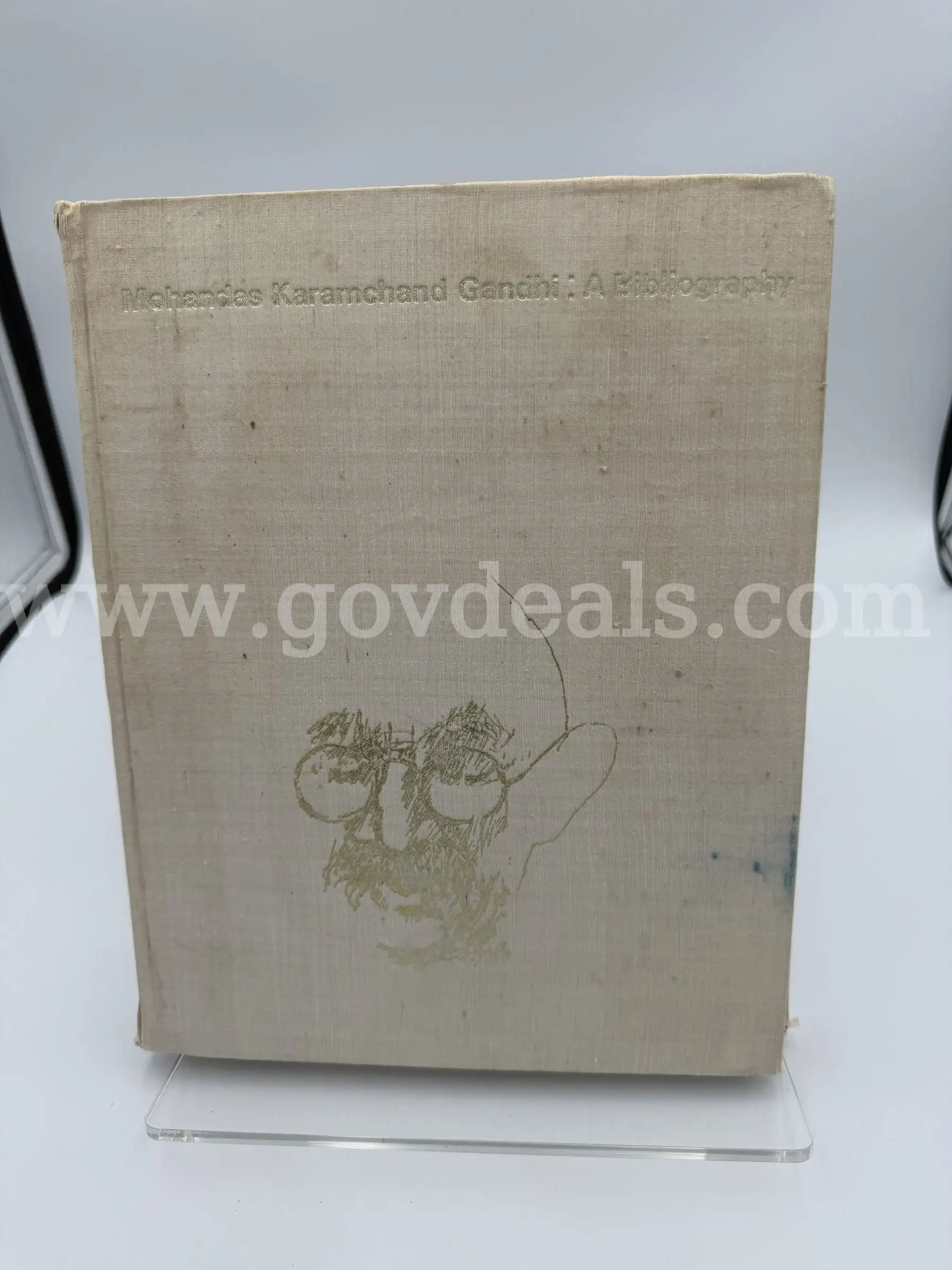 Rare Books Indian Council of Social Science Research Mohandas Karamchand Gandhi A Bibliography Pub.