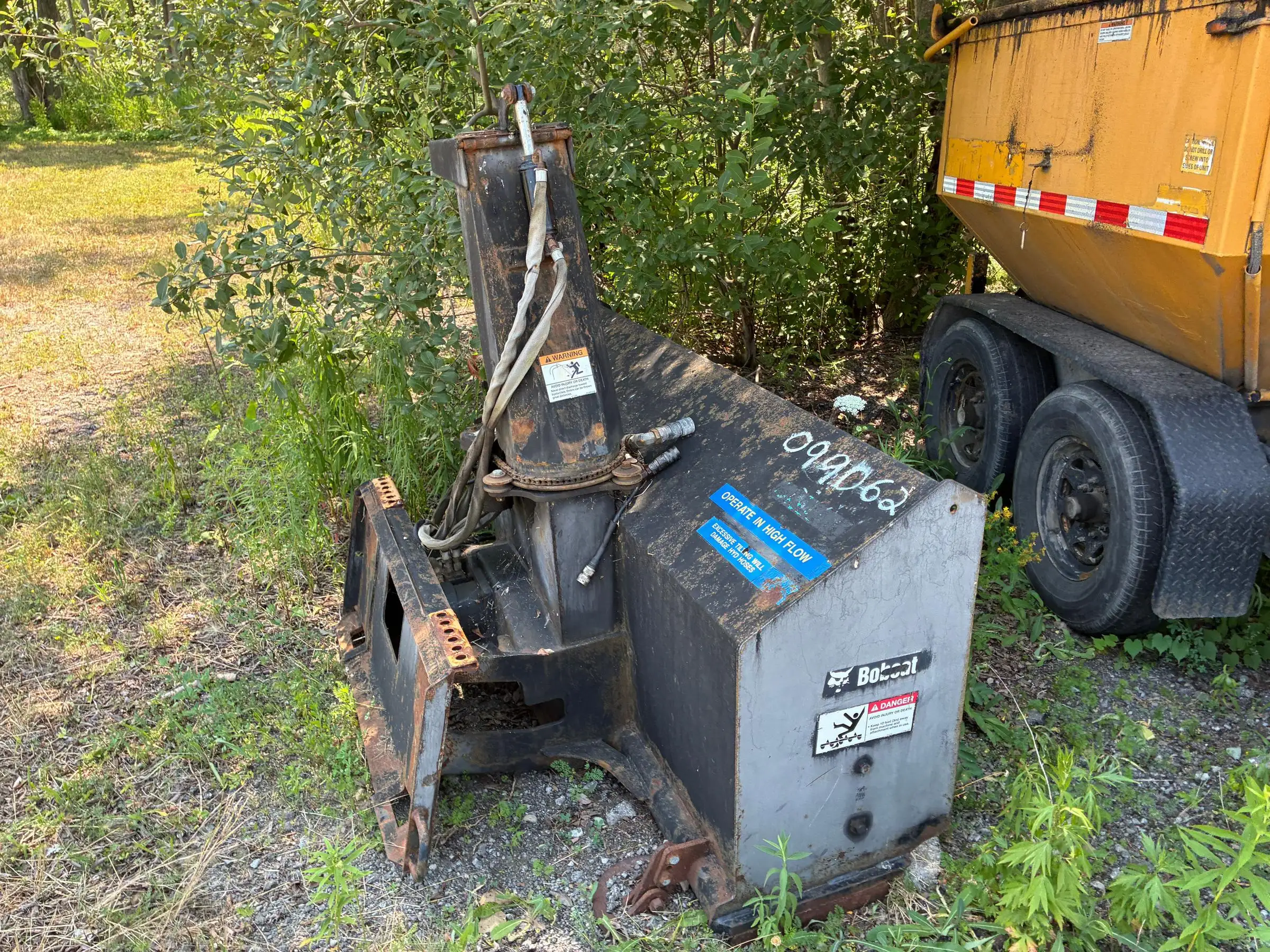 Bobcat Snow Blower Attachment ( Parts Only)