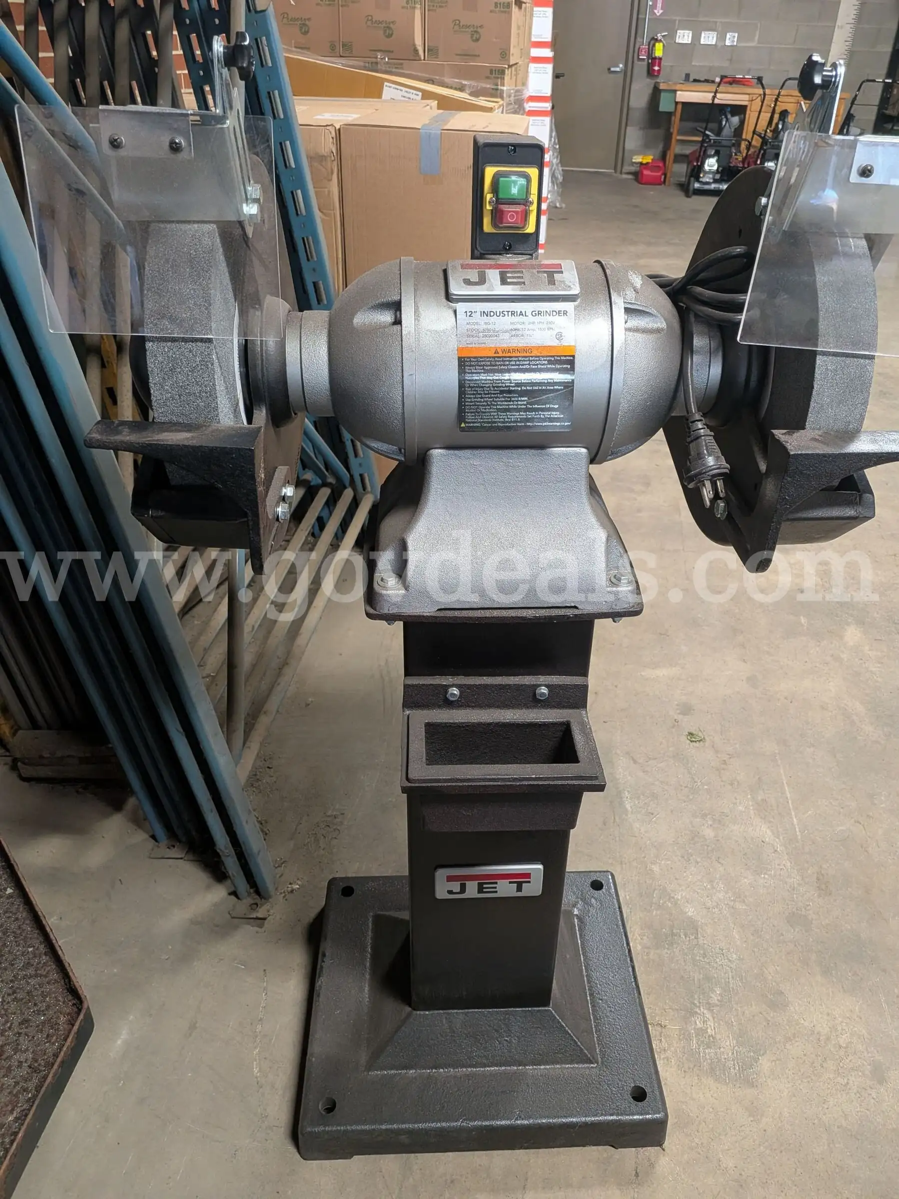 Jet 12 Industrial Grinder