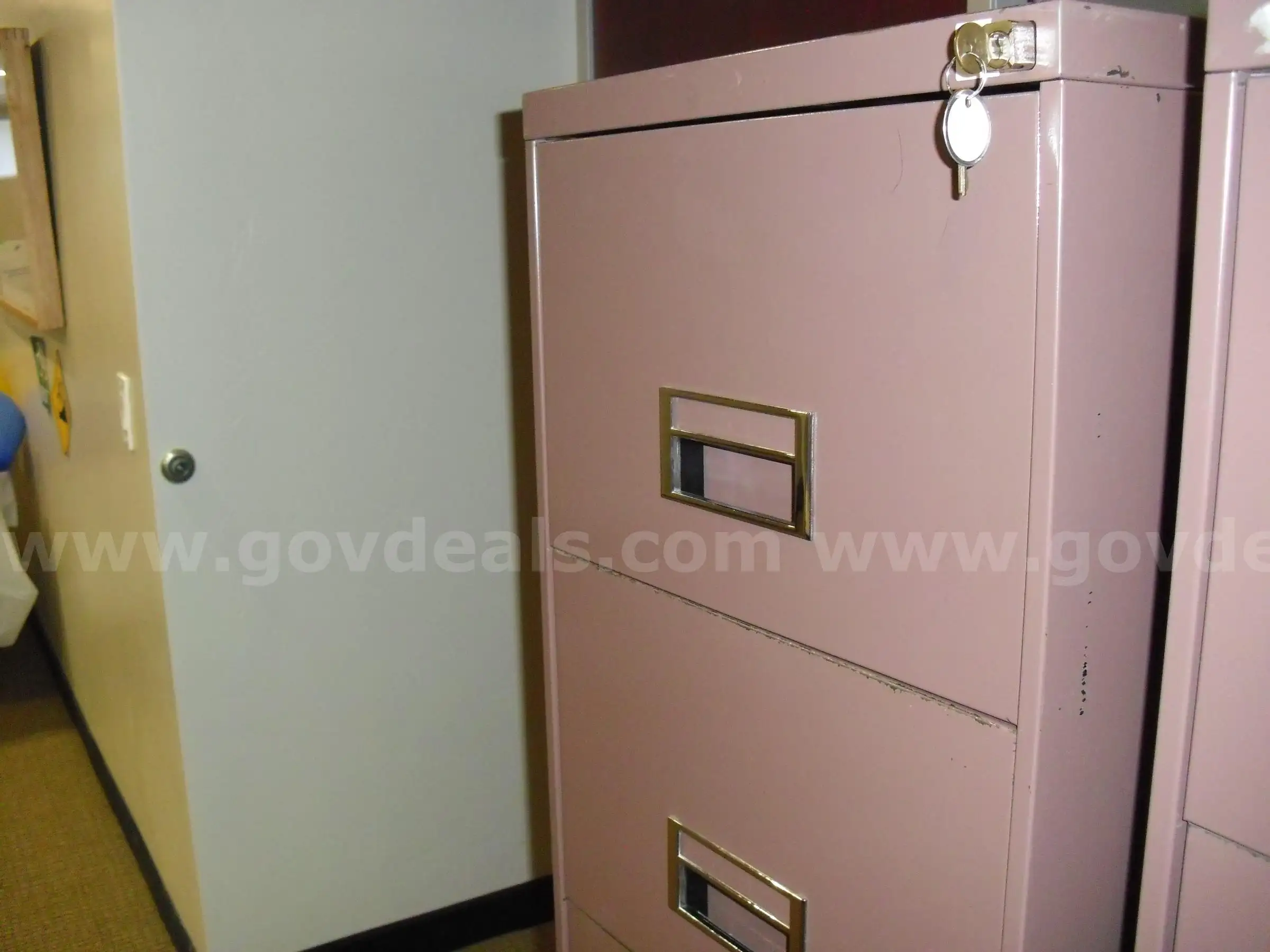 3 (EA) STANDARD HEAVY-DUTY 5-DRAWER VERTICAL LEGAL-SIZE OFFICE FILE FILING CABINET
